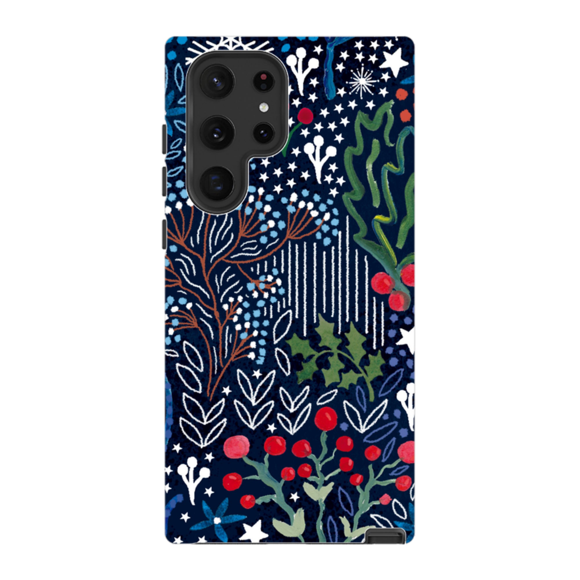 Samsung Tough Case - Winter Flowers II By Emma Frances Grant