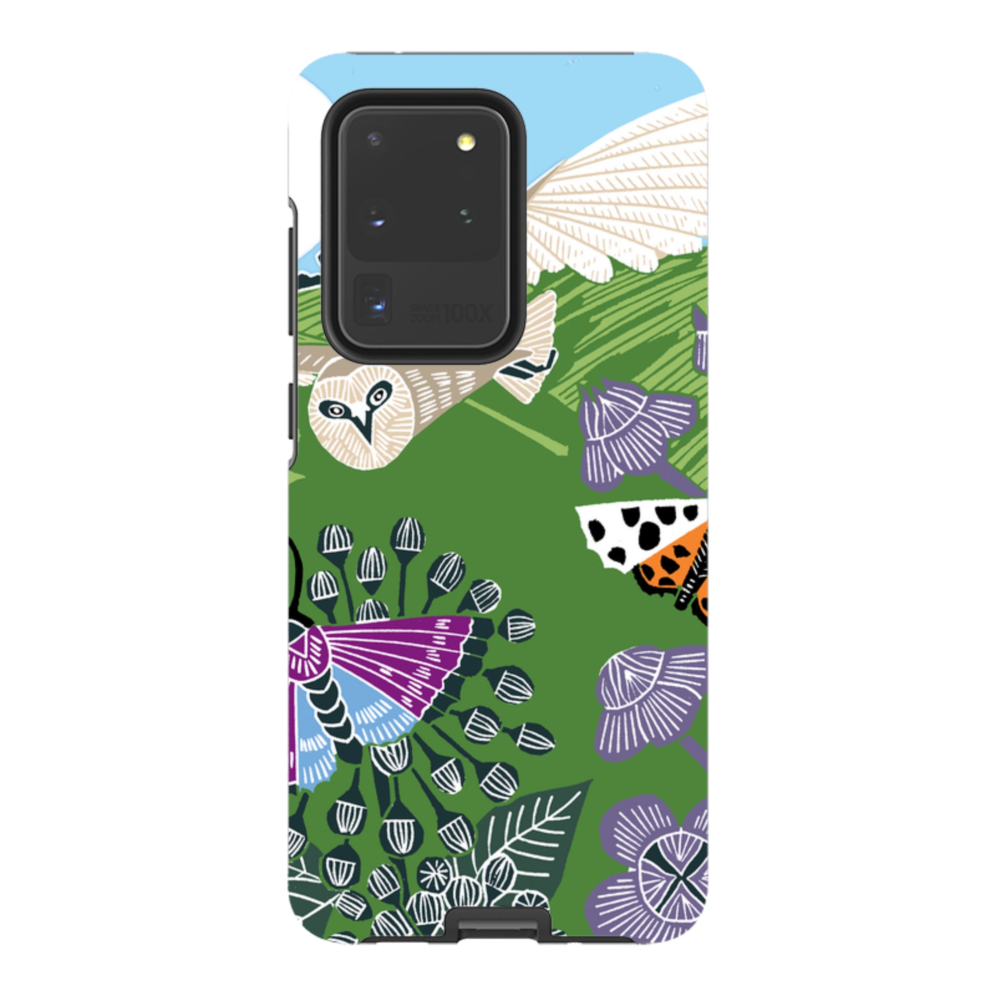 Samsung Tough Case - Morning Barn Owl By Kate Heiss