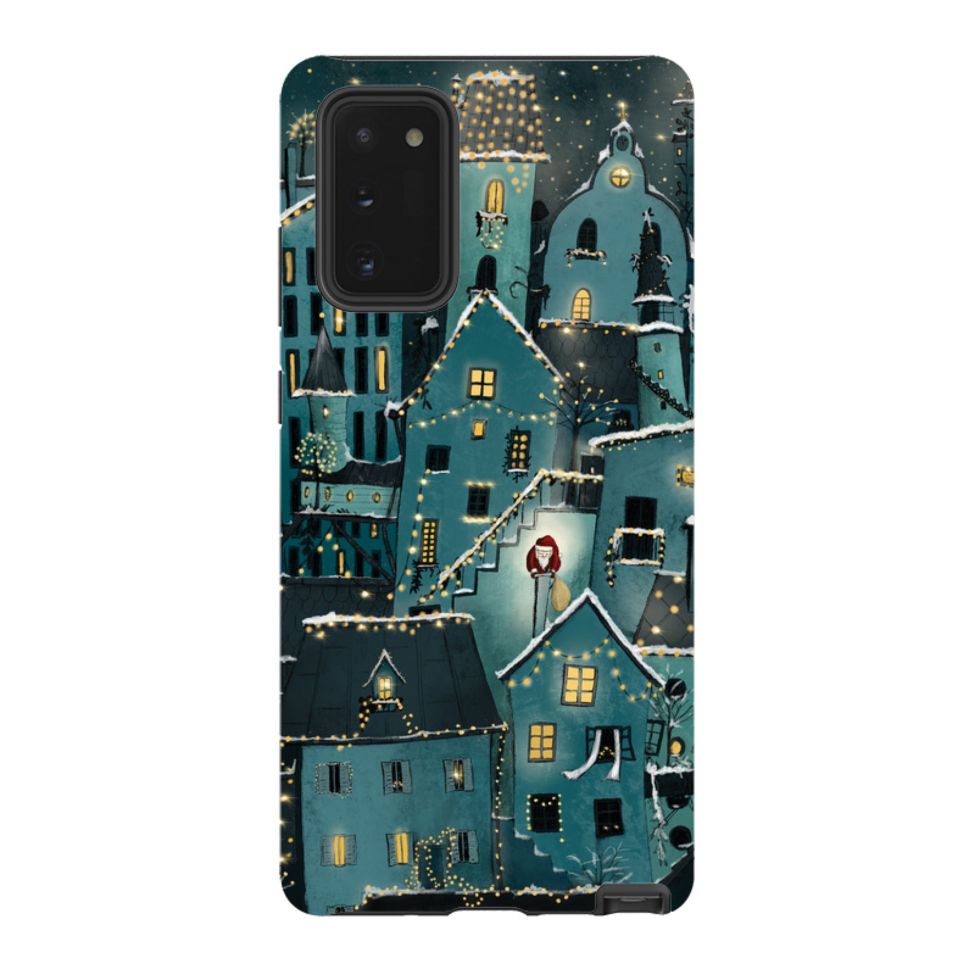 Samsung Tough Case - Citywinkles Blue By Maja Lindberg