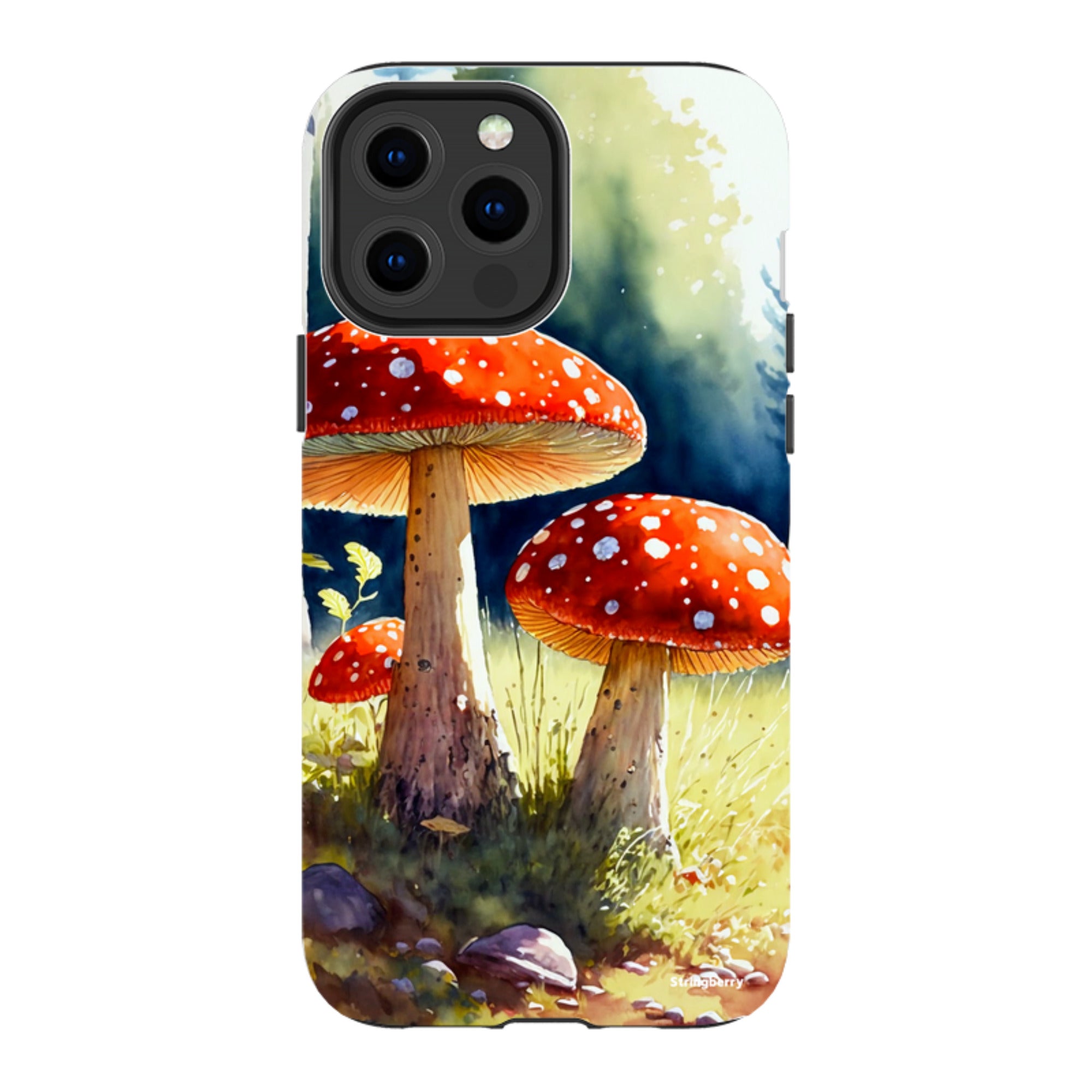 iPhone Tough Case - Mushroom Colour III