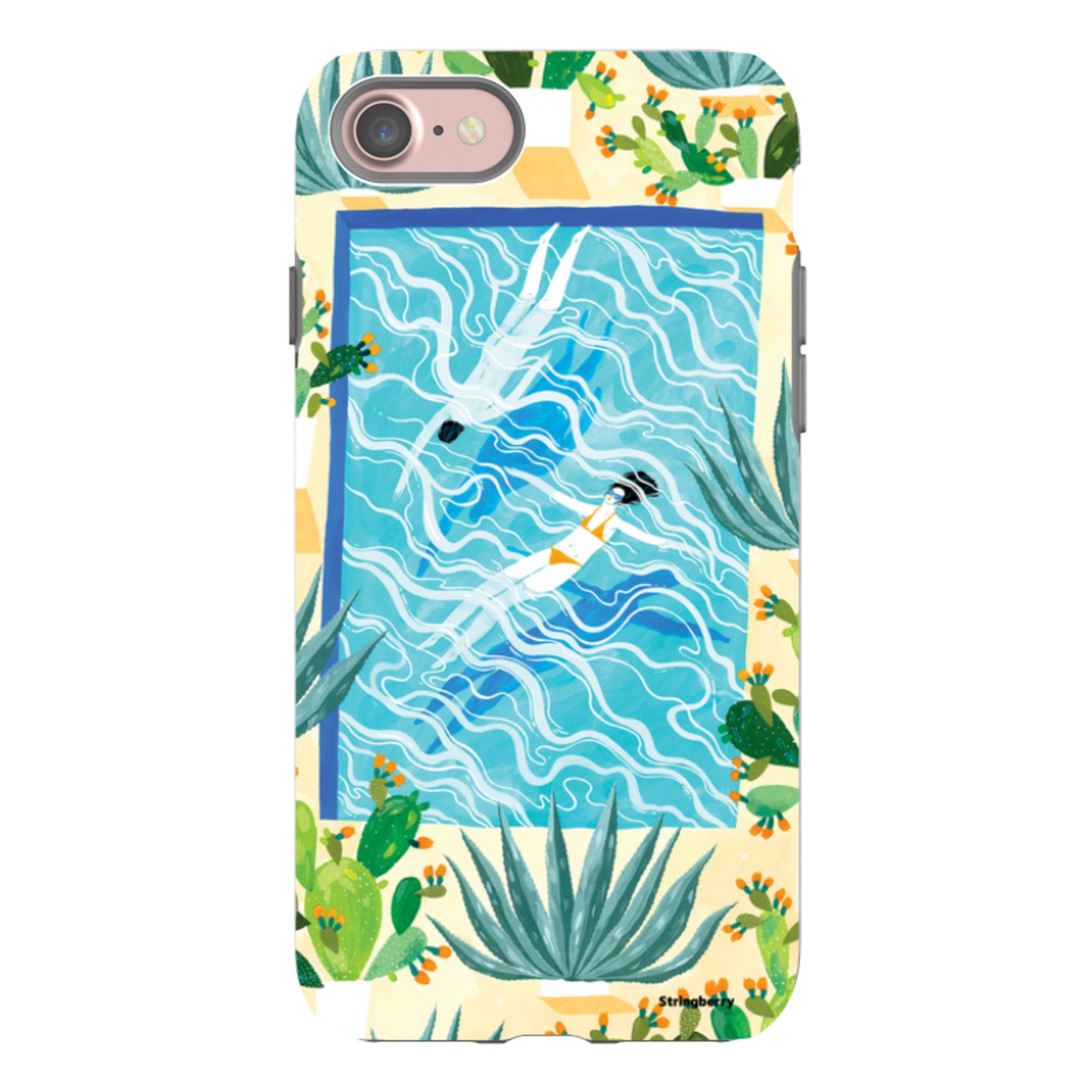 iPhone Tough Case - La Piscina By Madalina Andronic