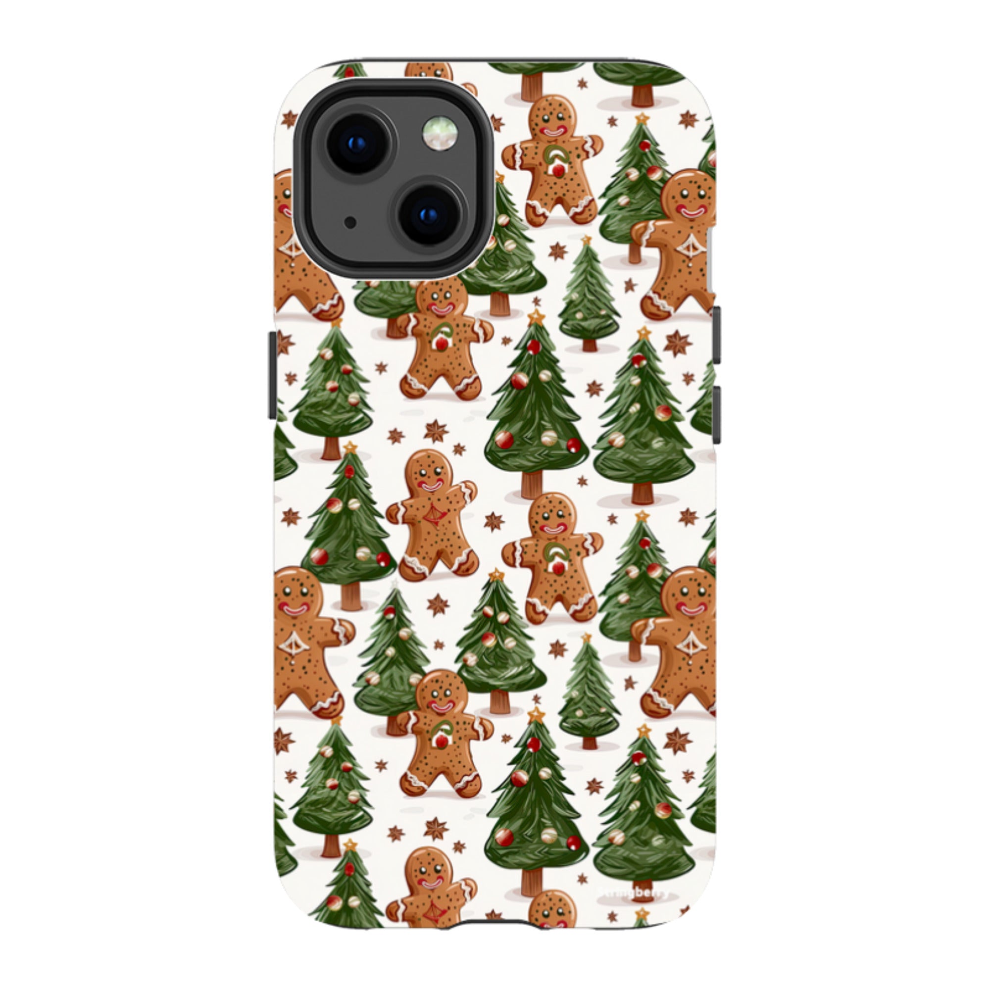 iPhone Tough Case - Ginger Bread Xmas III