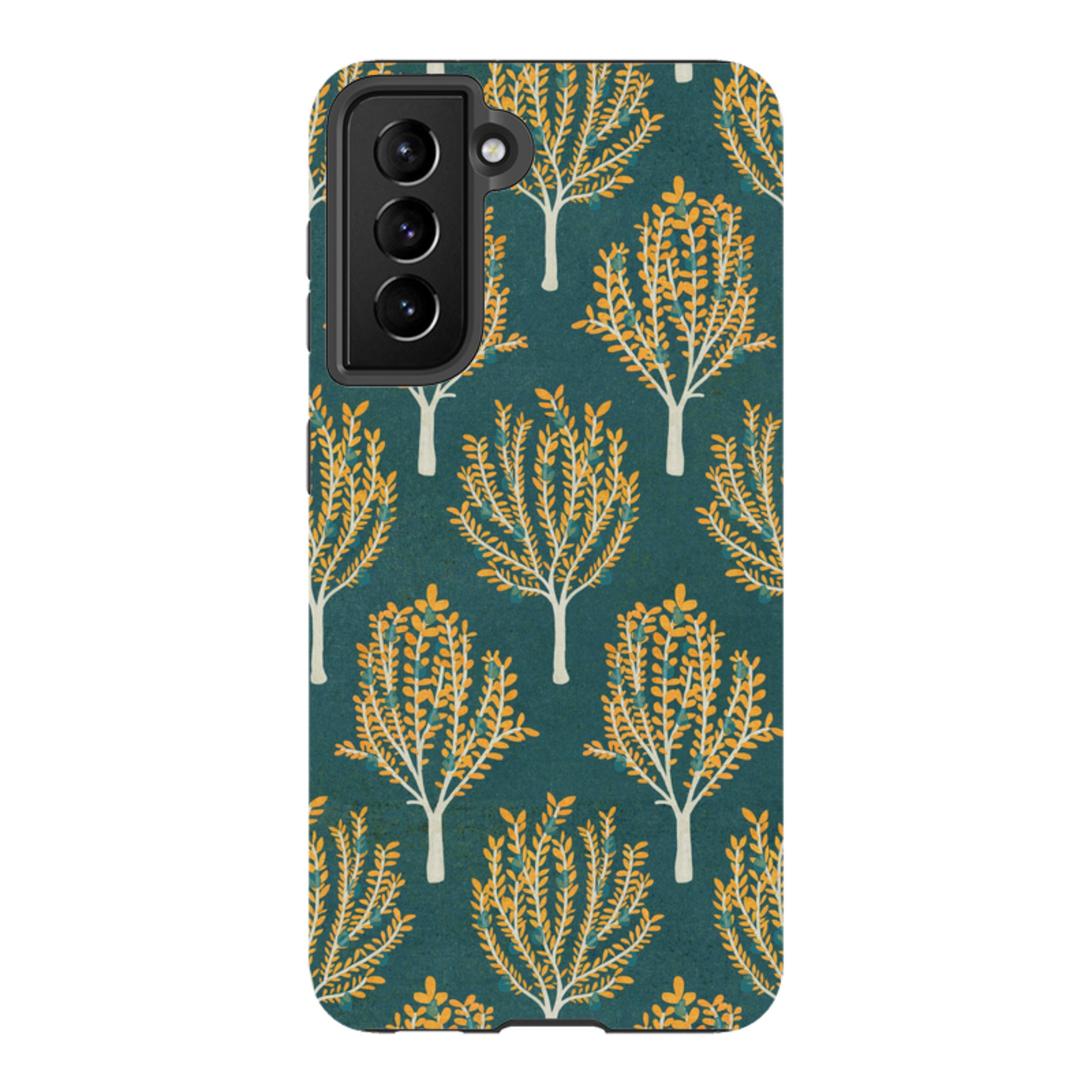 Samsung Tough Case - Pear Trees Teal By Katherine Quinn