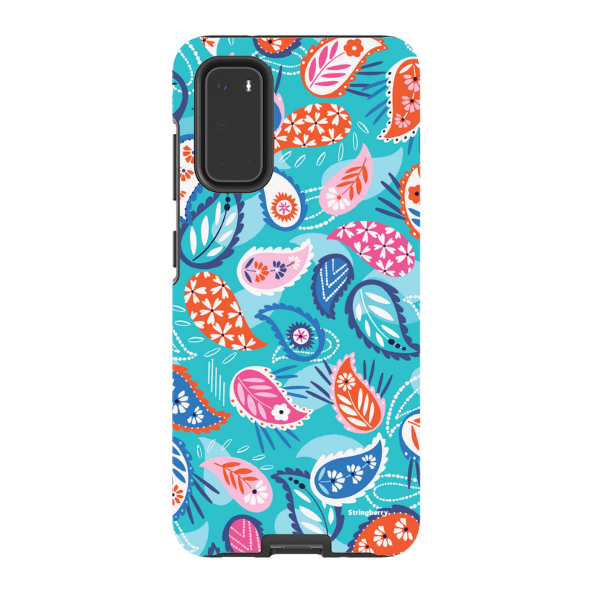 Samsung Tough Case - Paisley Blue By Ali Brookes