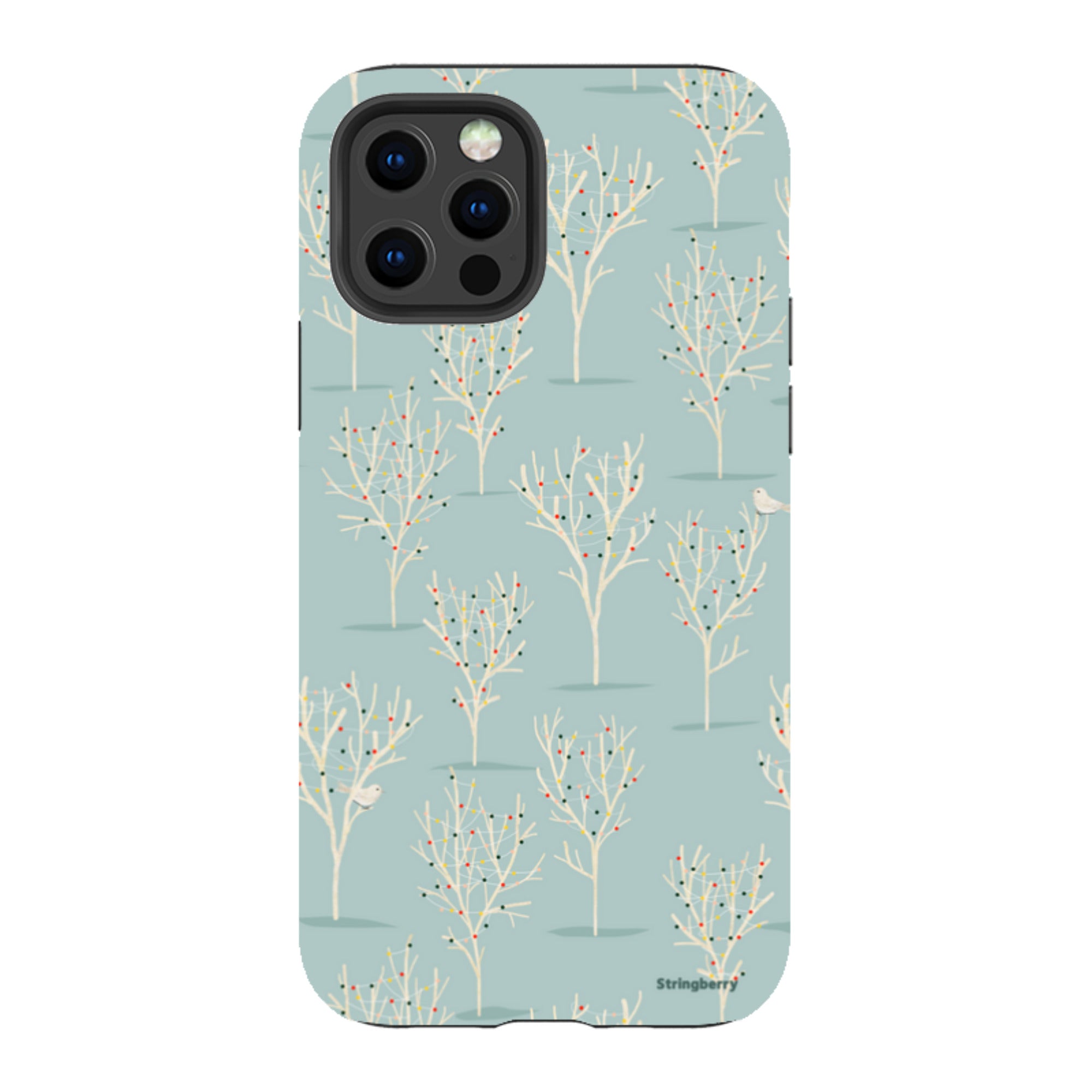 iPhone Tough Case - Winter Forest By Katherine Quinn