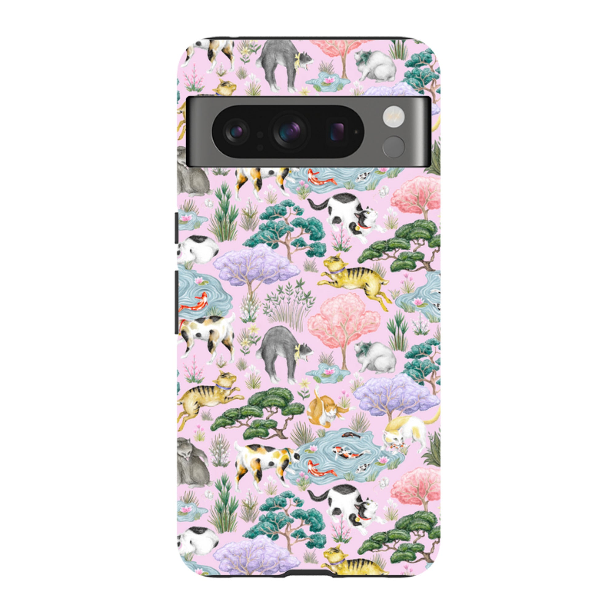 Google Tough Case - Cat Garden By Catherine Rowe