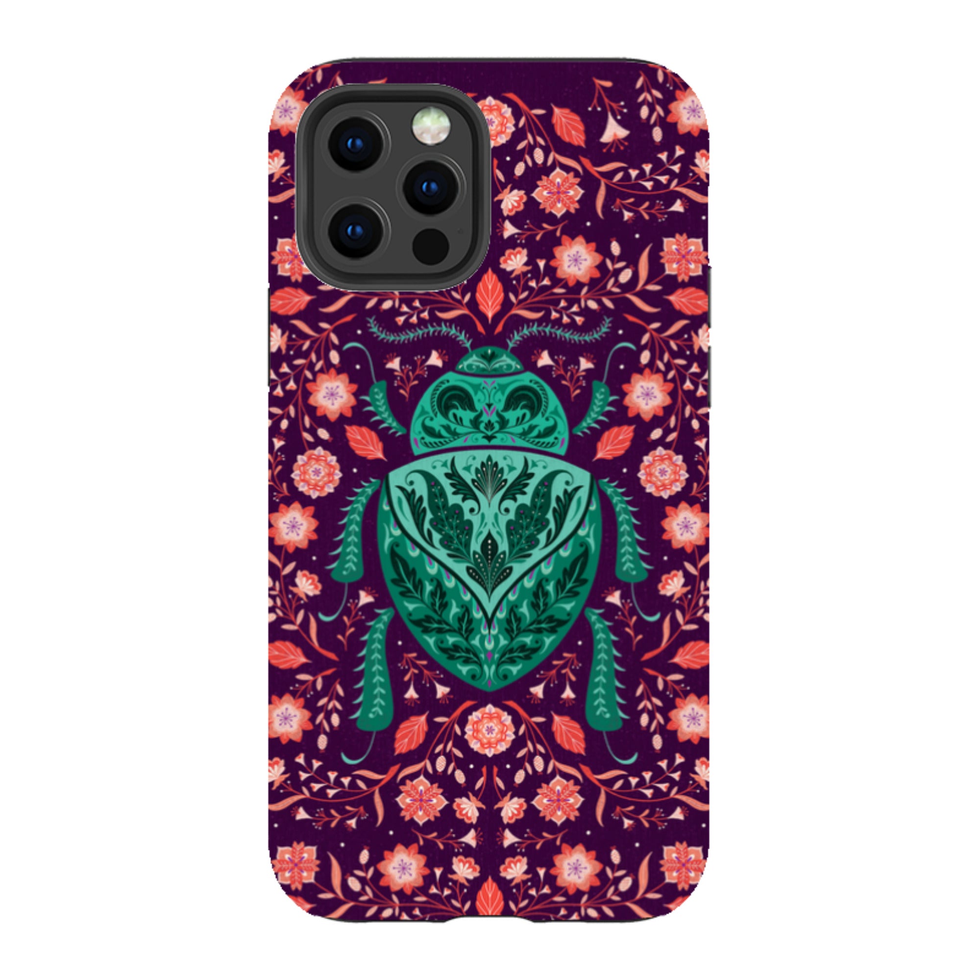 iPhone Tough Case - Beetle By Jenny Zemanek