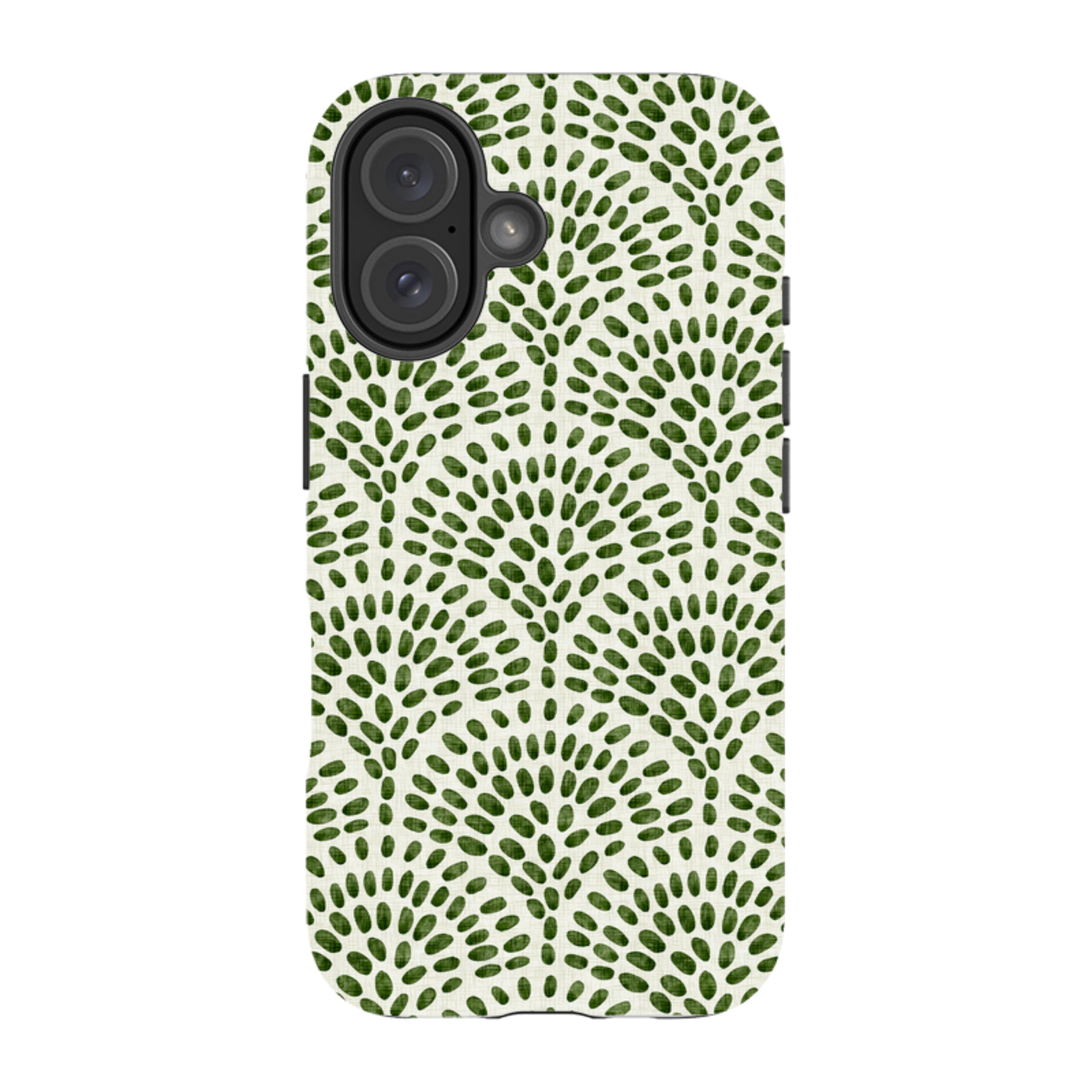 iPhone MagSafe Tough Case - Scallop - Green By Katherine Quinn
