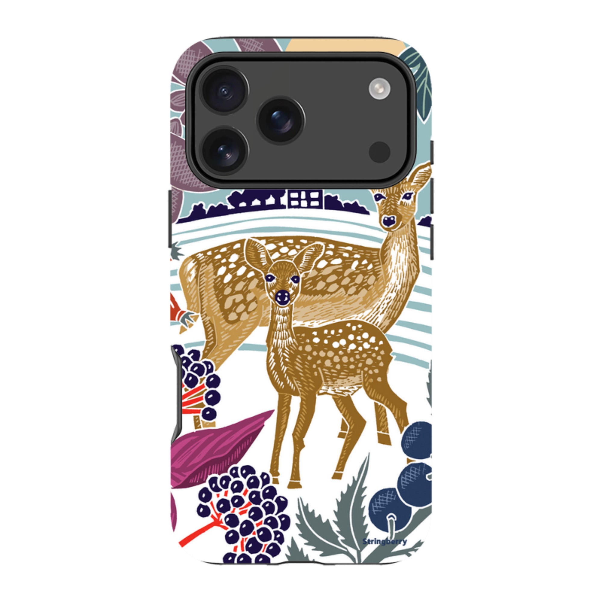 iPhone Tough Case - Deer By Kate Heiss