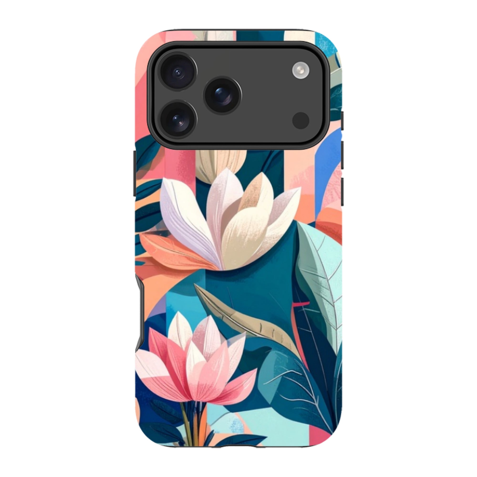 iPhone MagSafe Tough Case - Long Floral