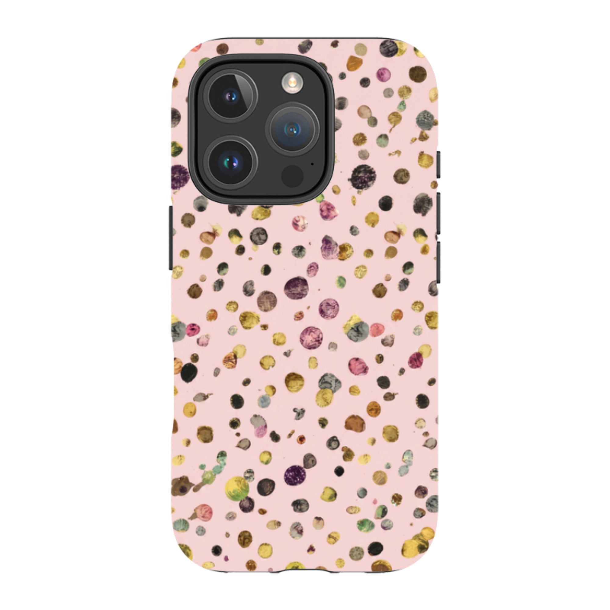 iPhone MagSafe Tough Case - Pink Polka