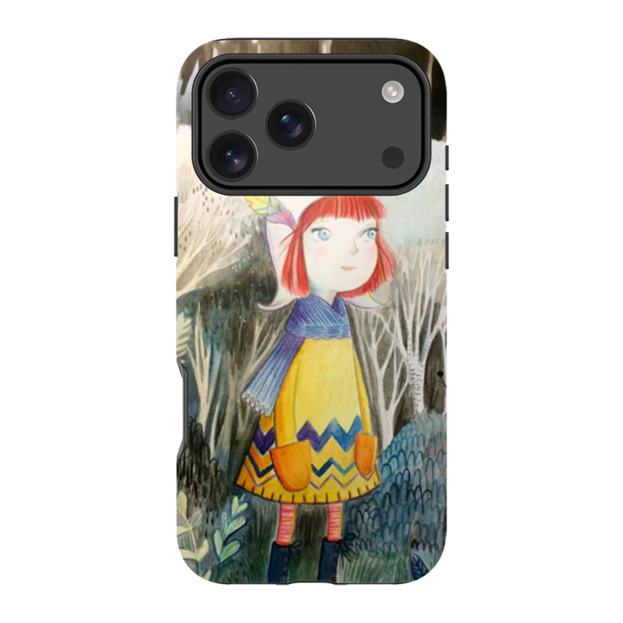 iPhone MagSafe Tough Case -  Honeykeys Girl By Mia Underwood