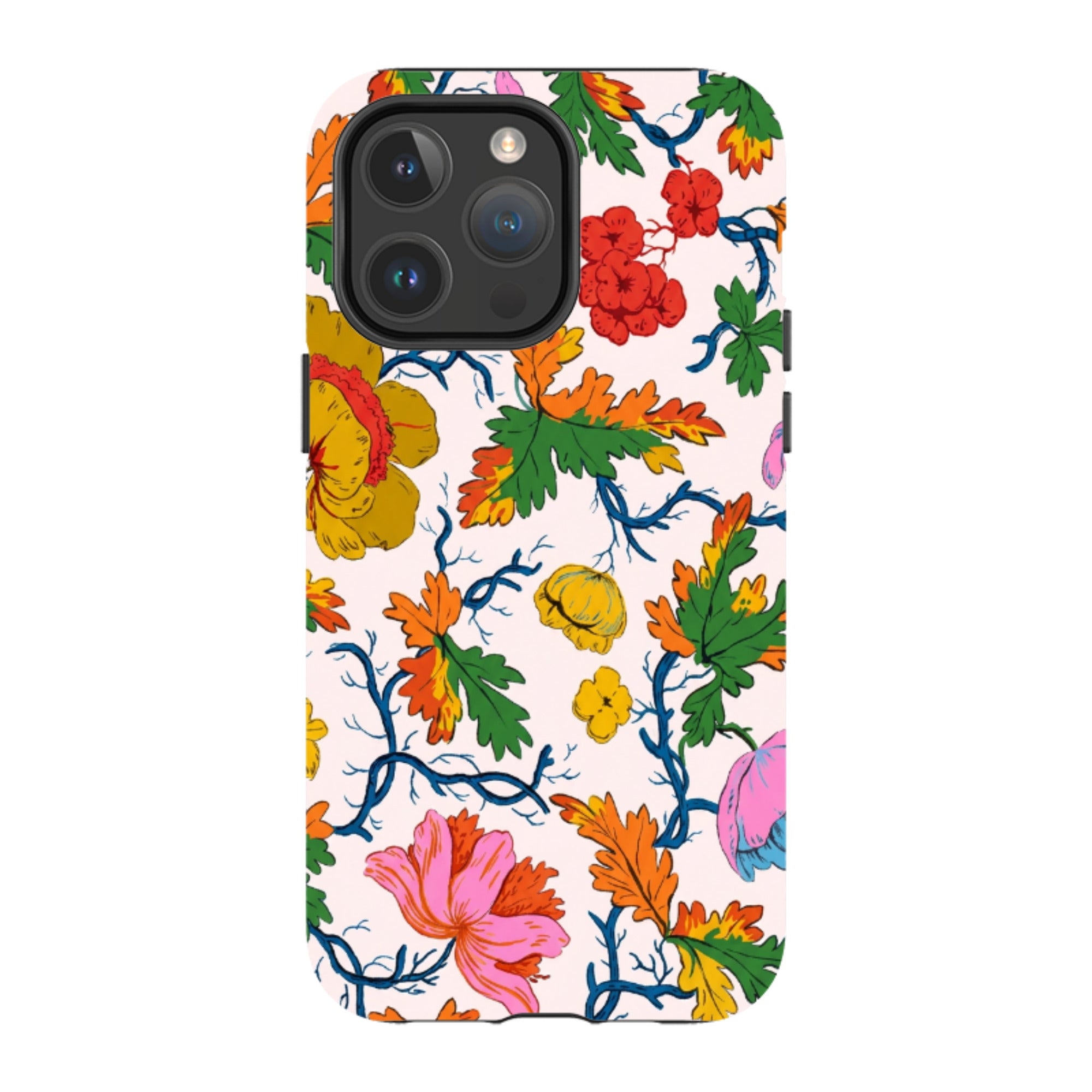 iPhone MagSafe Tough Case - Vintage Chintz Floral