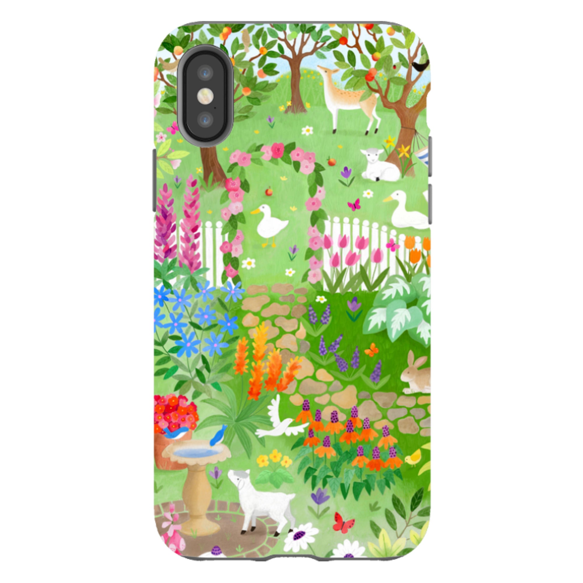 iPhone Tough Case - Spring By Bex Parkin
