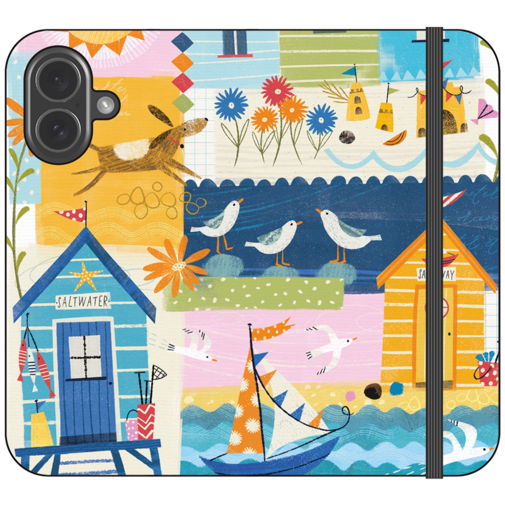 Sunny Days Wallet Case By Ali Brookes