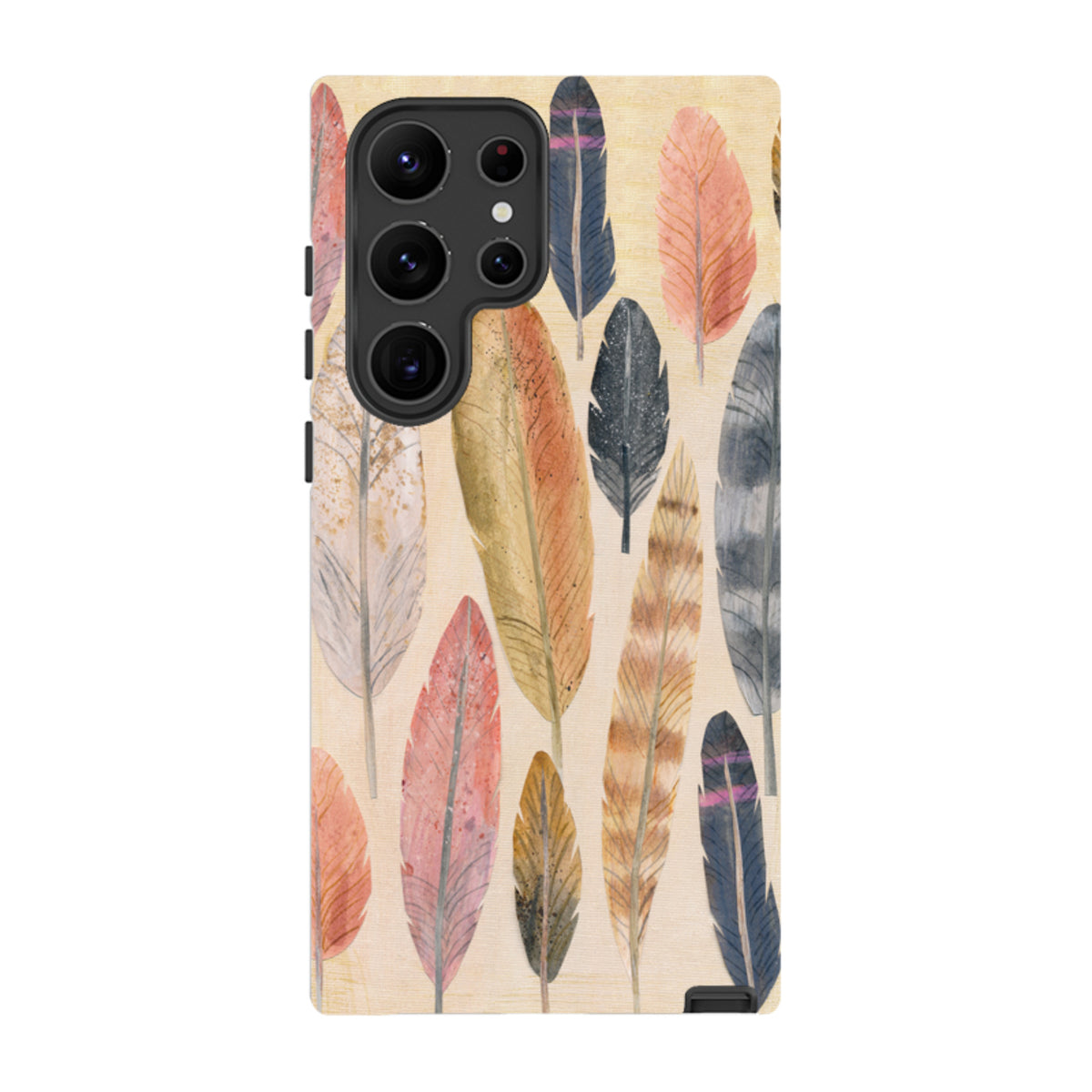 Samsung Tough Case - Feathers By Tracey English