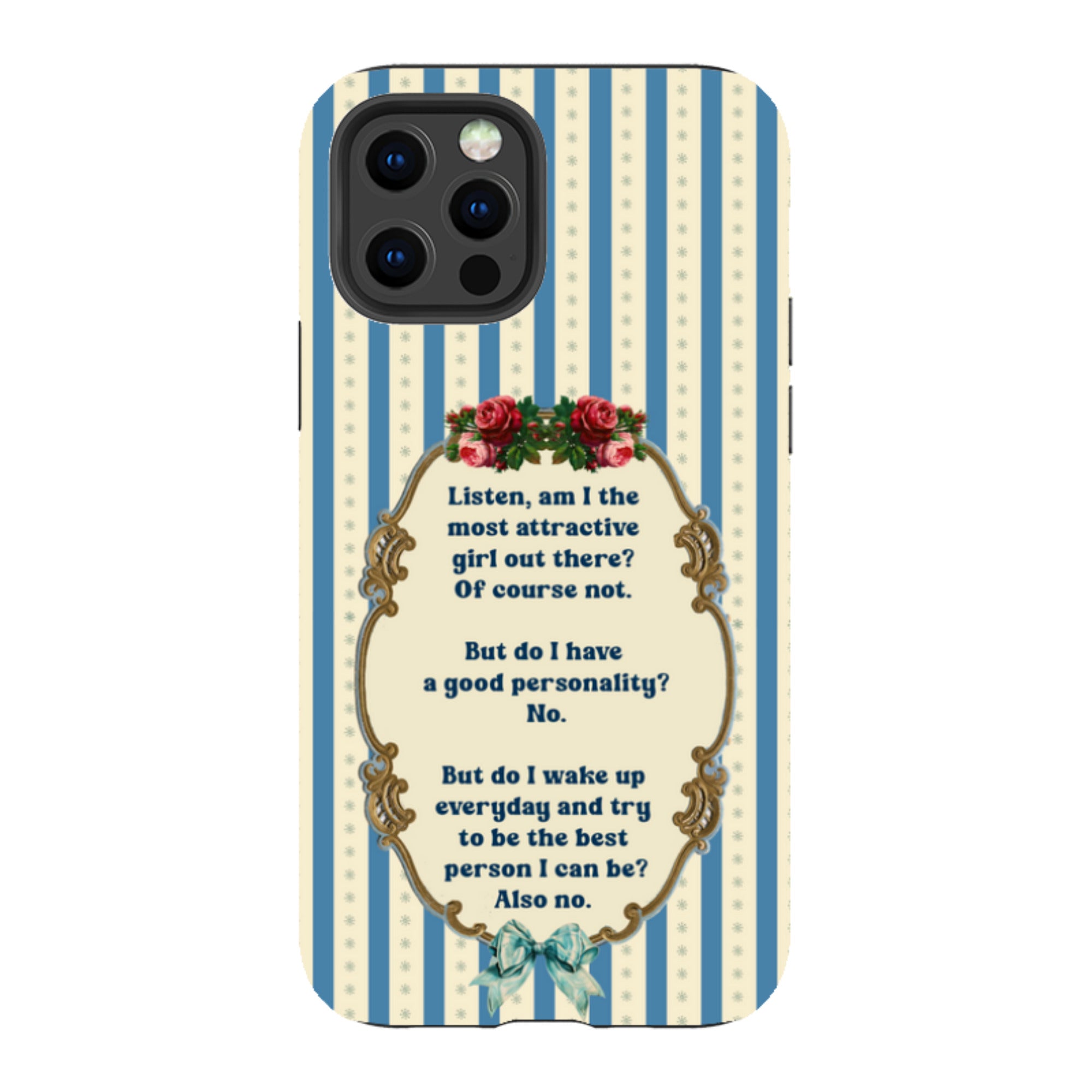 iPhone Tough Case - Attractive By Clare Jordan