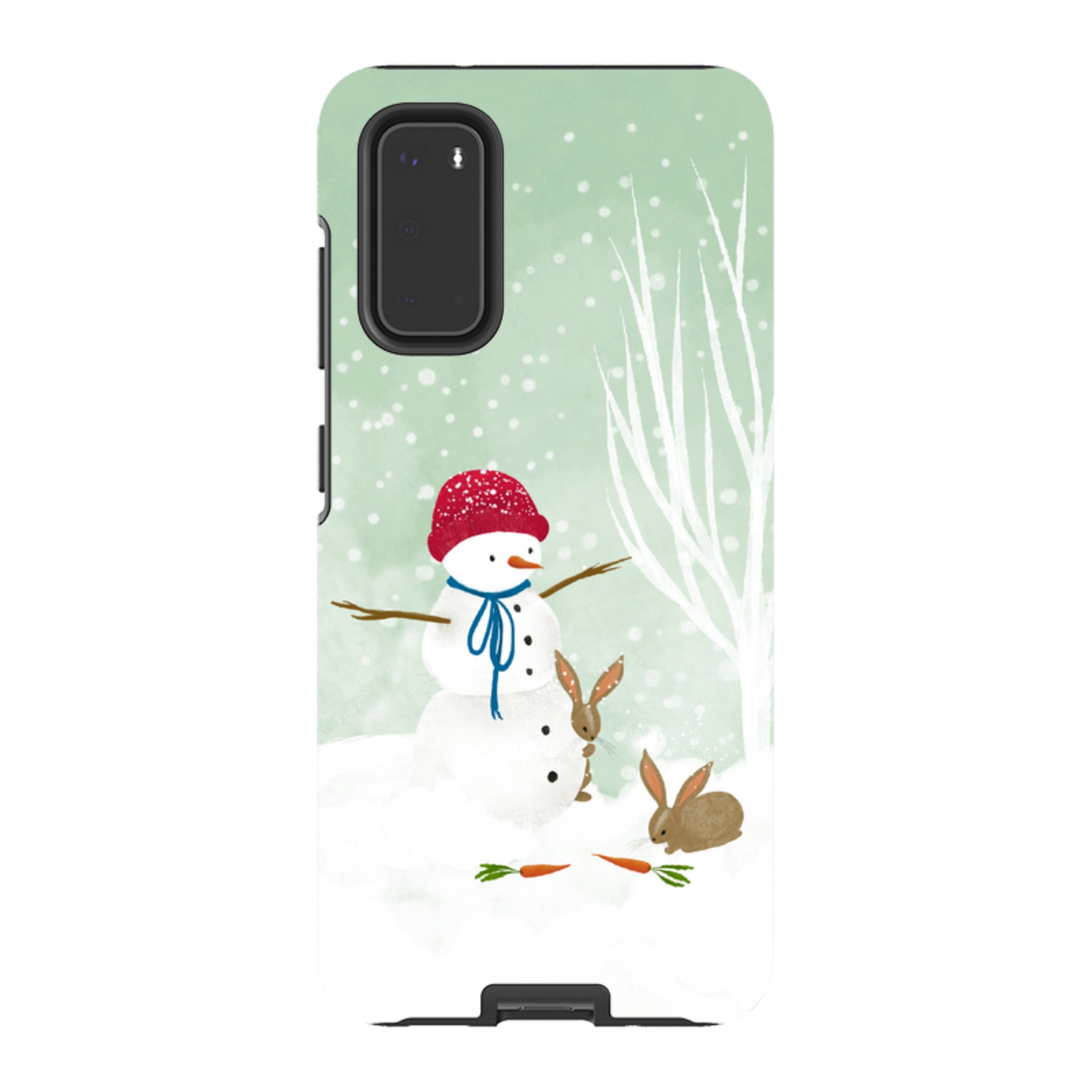 Samsung Tough Case - Snowman By Katherine Quinn