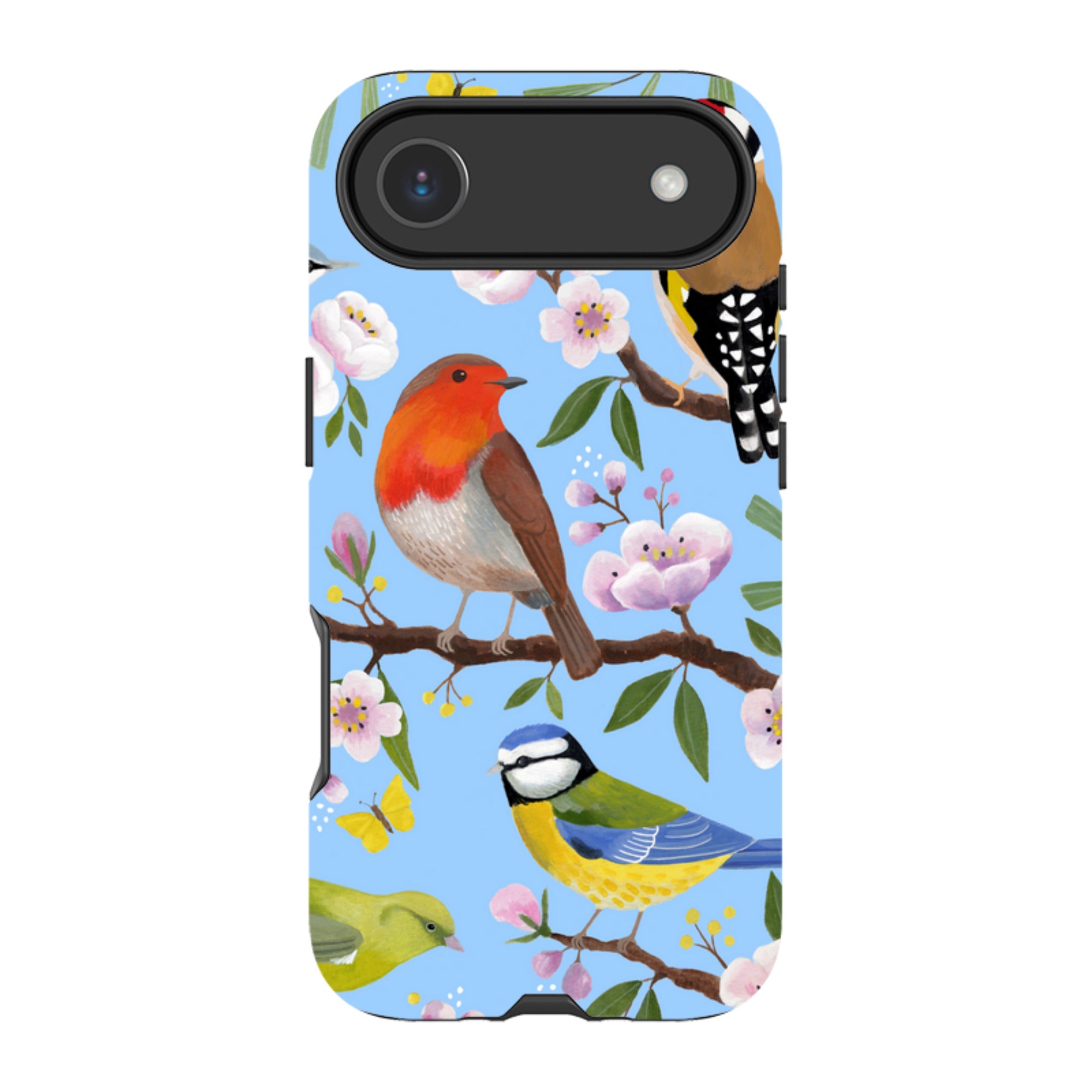 iPhone Tough Case - Garden Birds By Bex Parkin