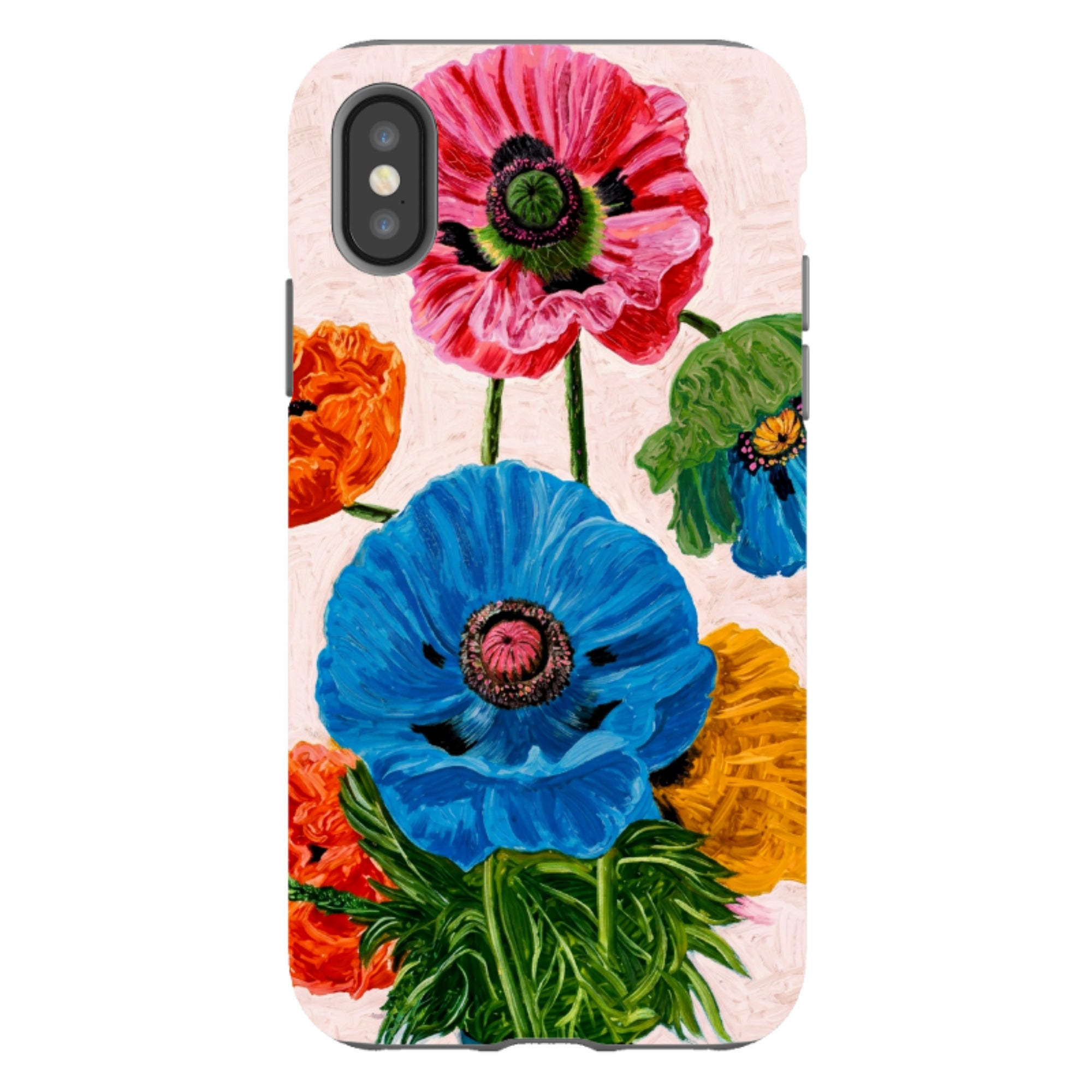 iPhone Tough Case - Kisling Poppy Pink