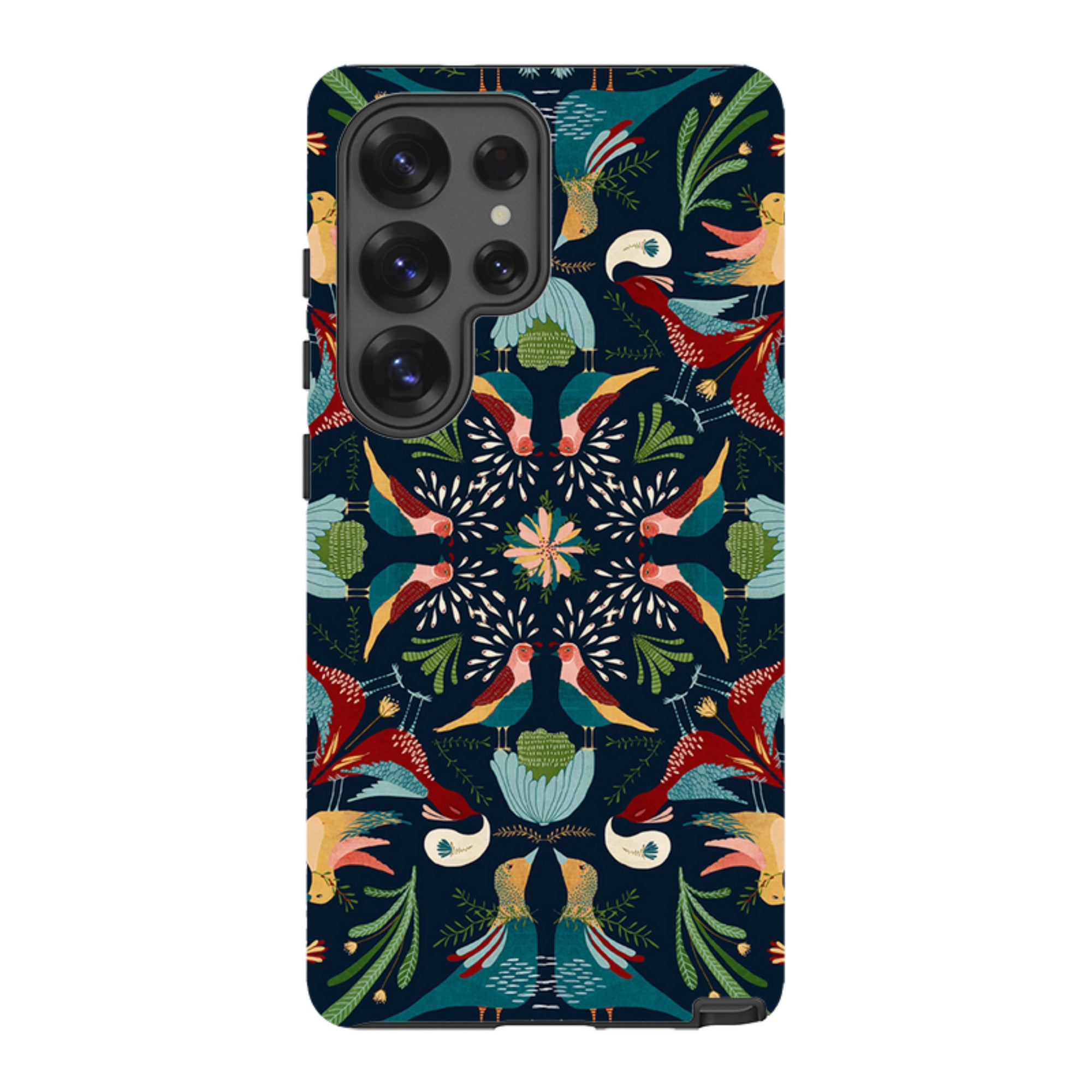 Samsung Tough Case - Navy Hanky By Katherine Quinn