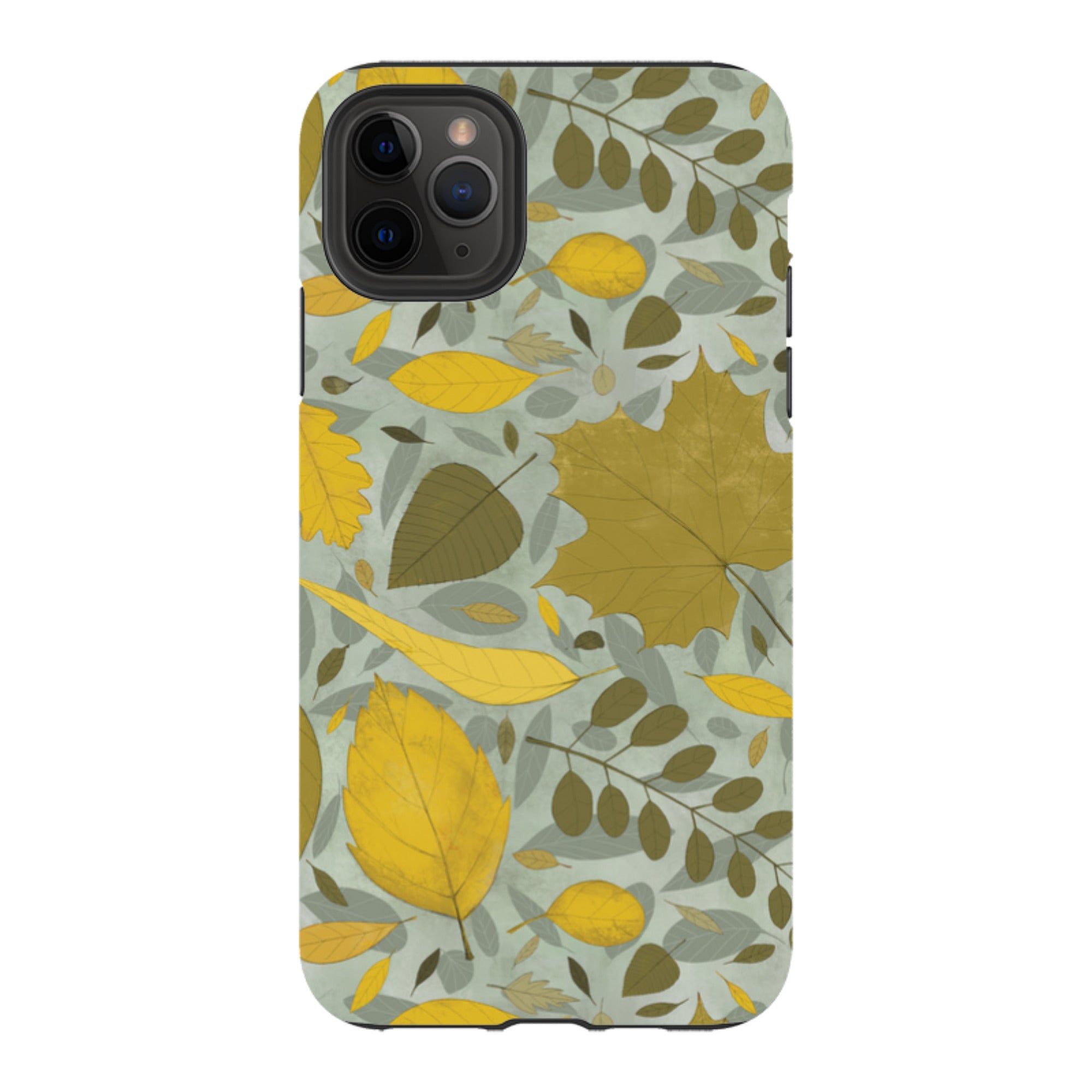 iPhone Tough Case - Fall Leaves By Maja Lindberg