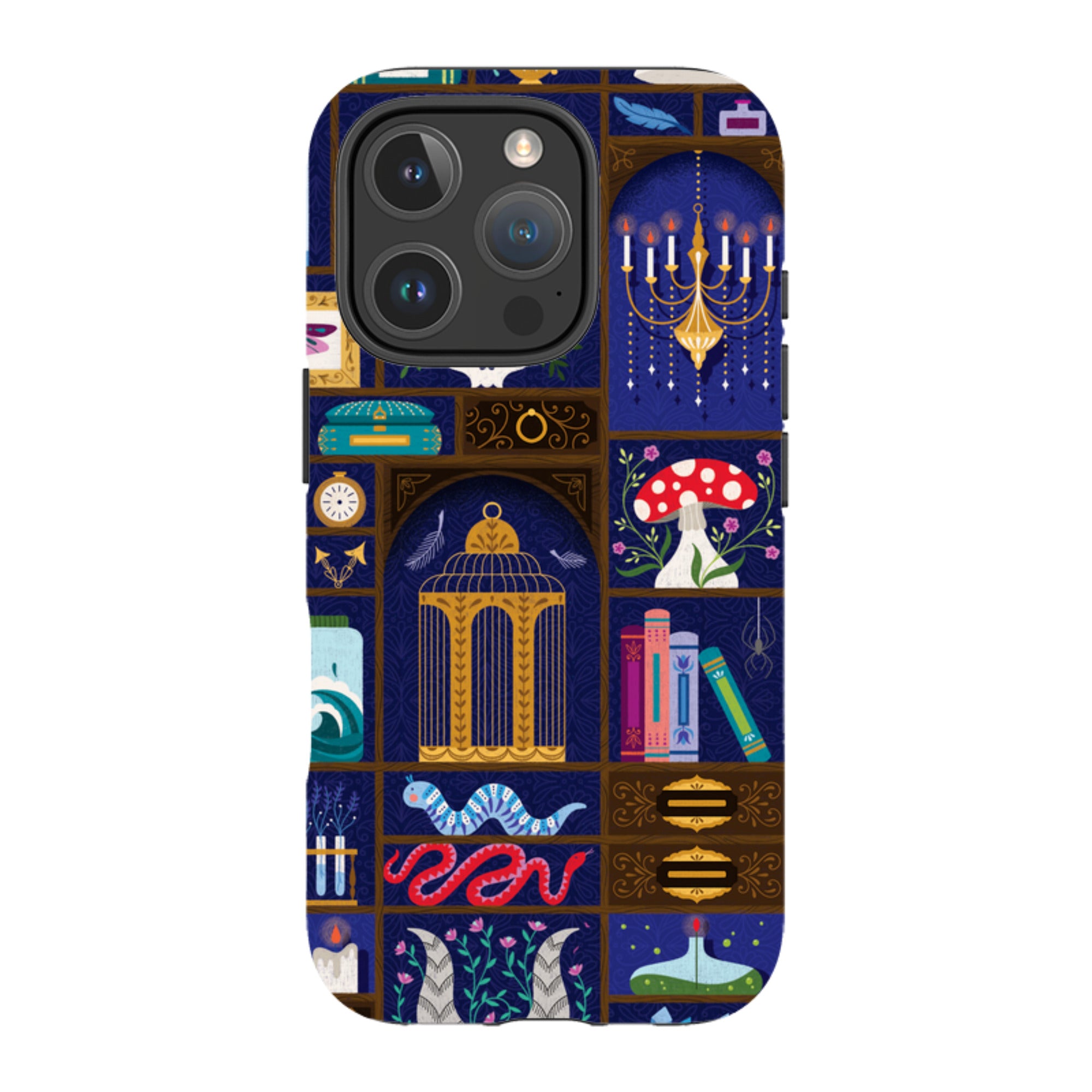 iPhone MagSafe Tough Case -  Cabinet Of Curiosities By Jenny Zemanek