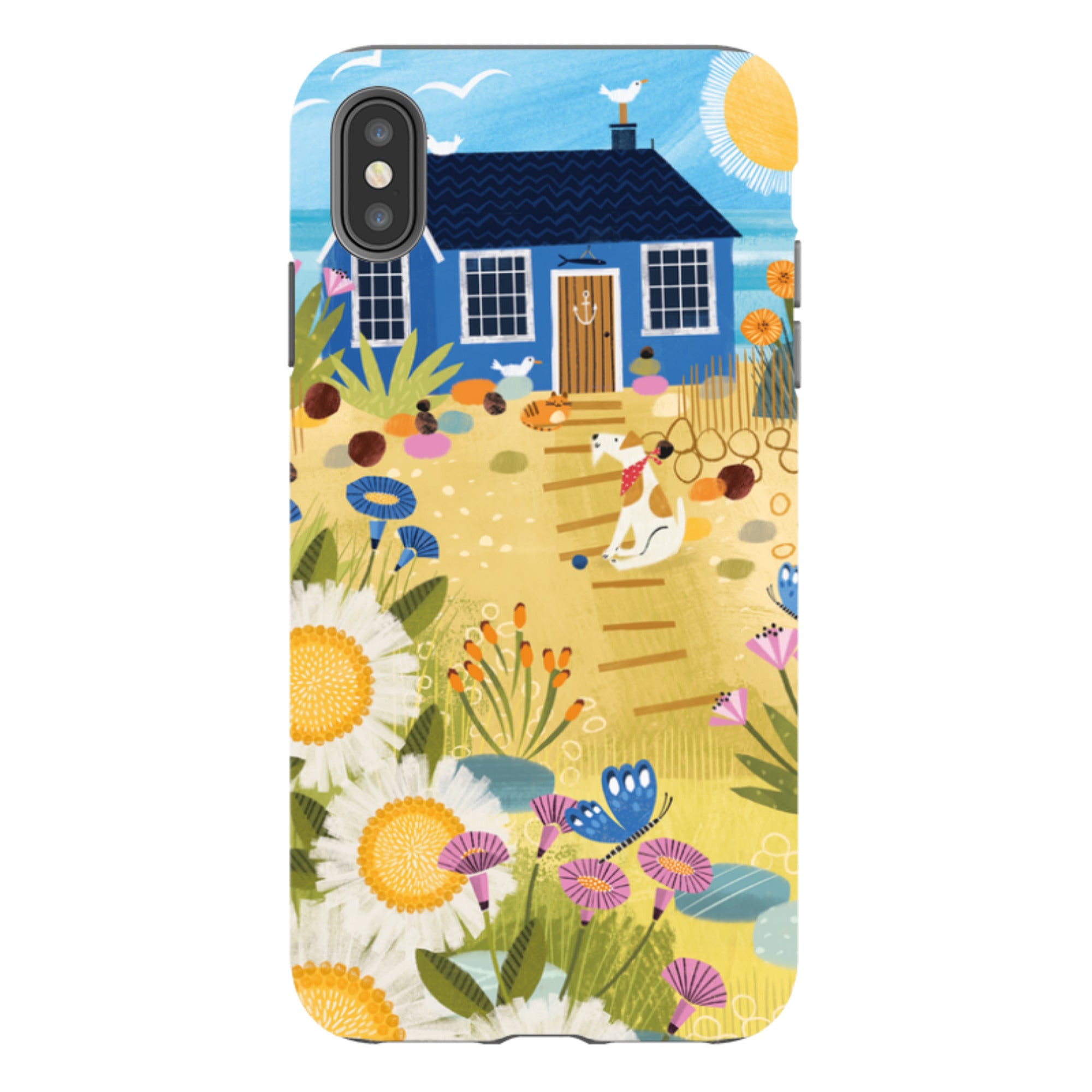 iPhone Case - Beach House By Ali Brookes