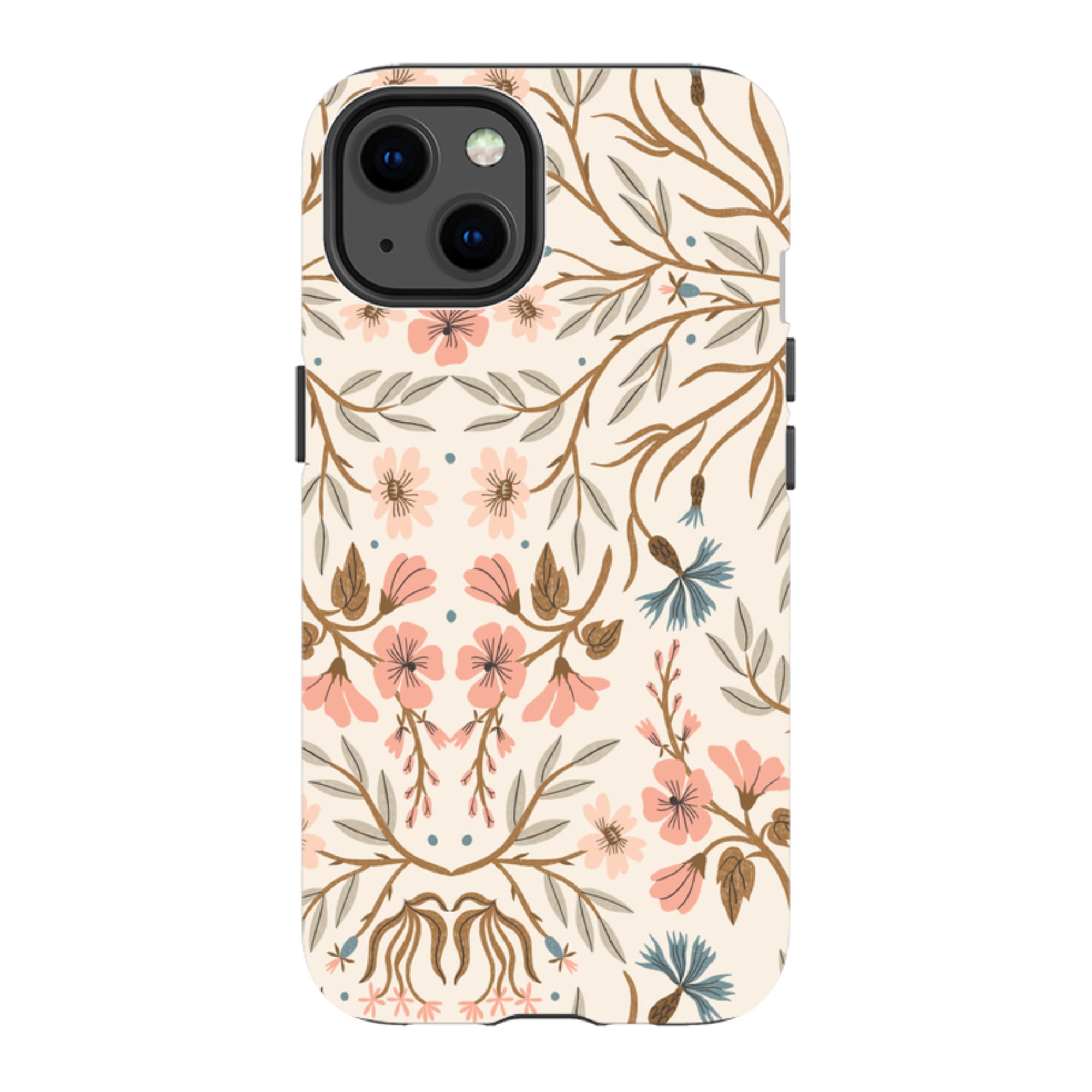 iPhone Tough Case - Jane's Garden Pattern By Meghann Rader