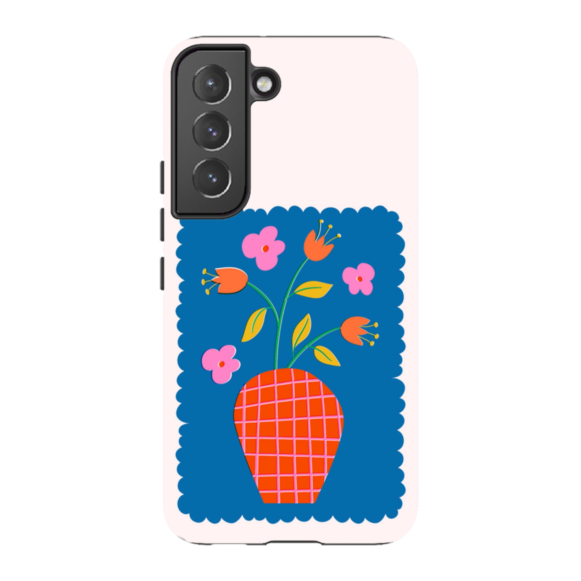 Samsung Tough Case - Floral Stamp