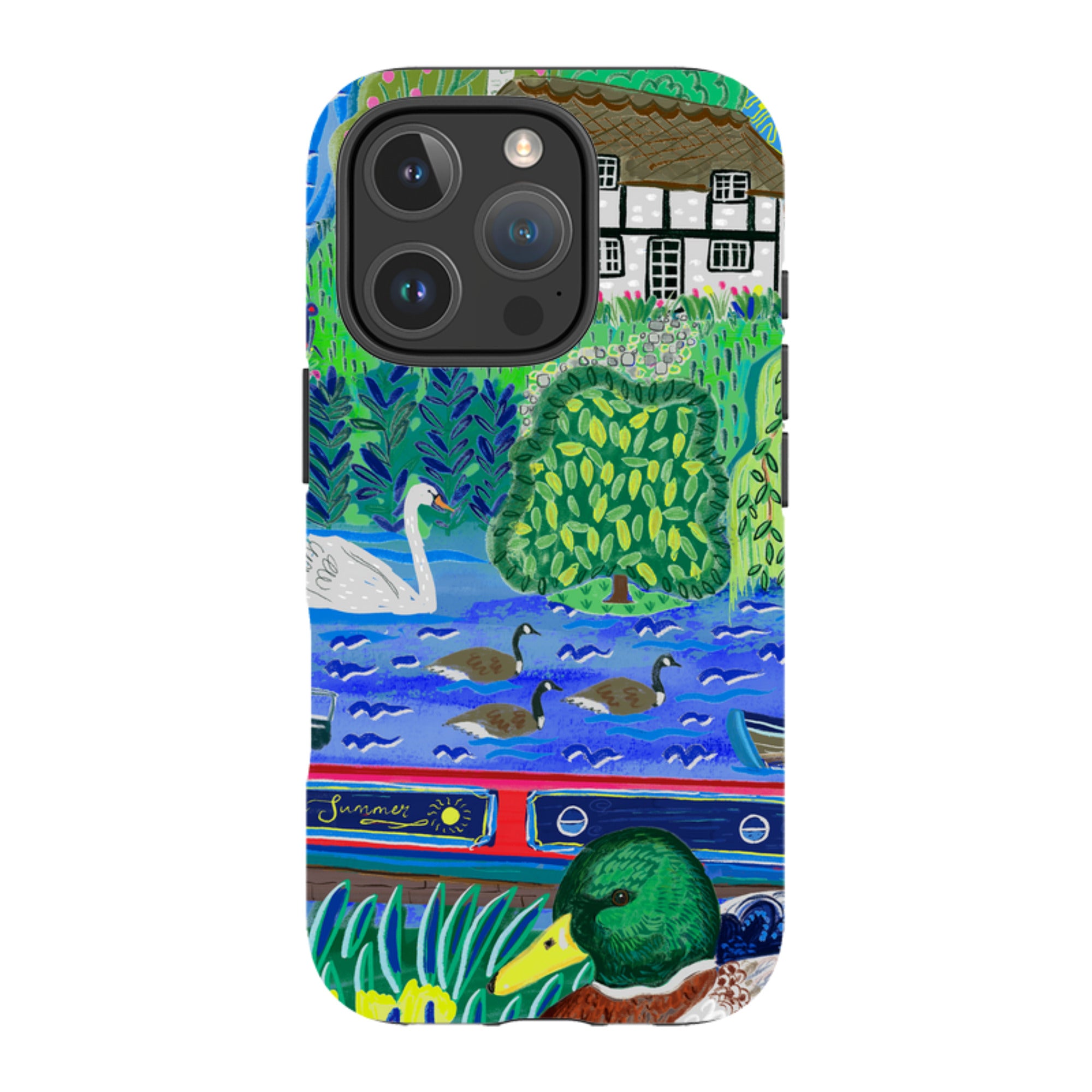 iPhone MagSafe Tough Case - Canalside By Emma Frances Grant