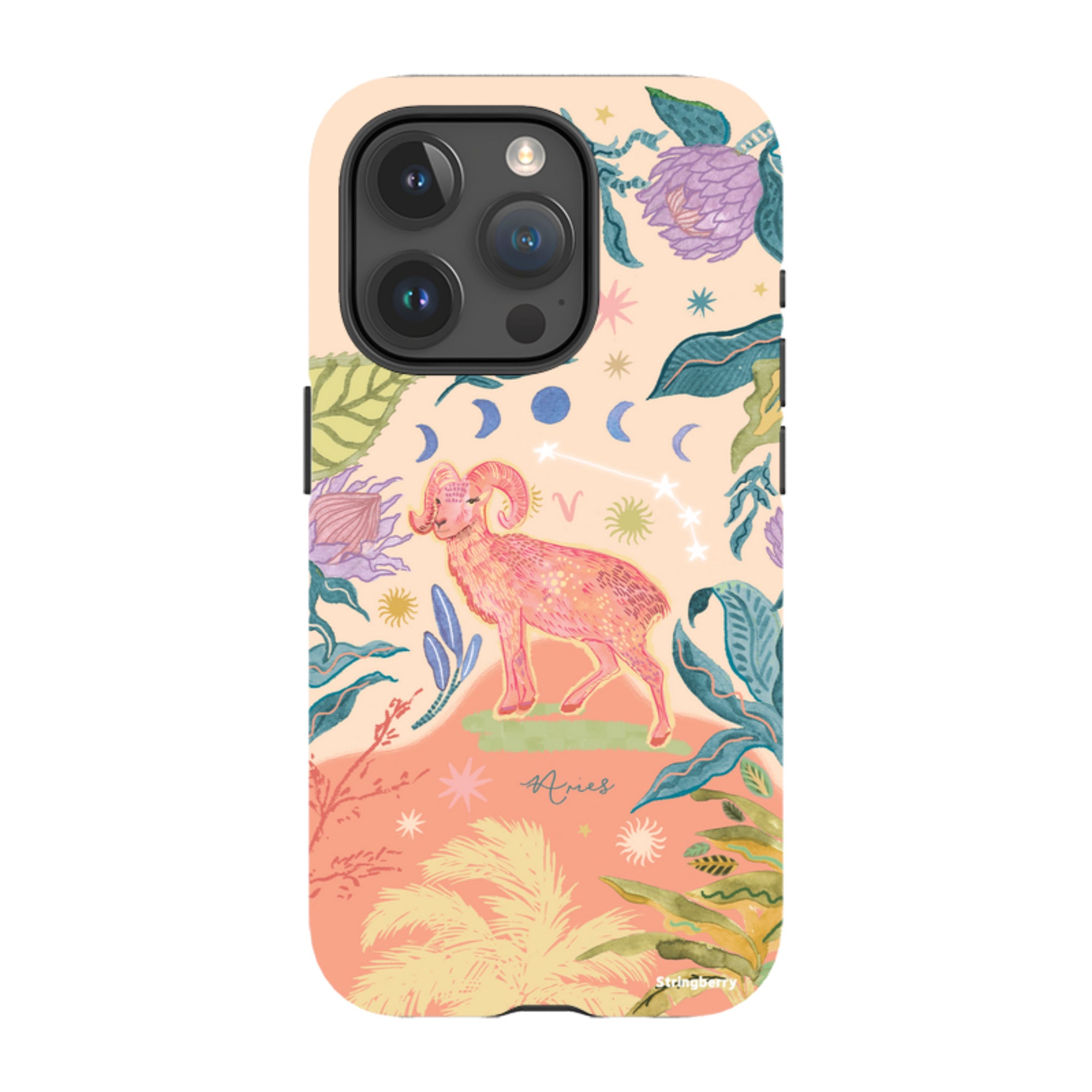 iPhone Tough Case - Aries By Emma Frances Grant