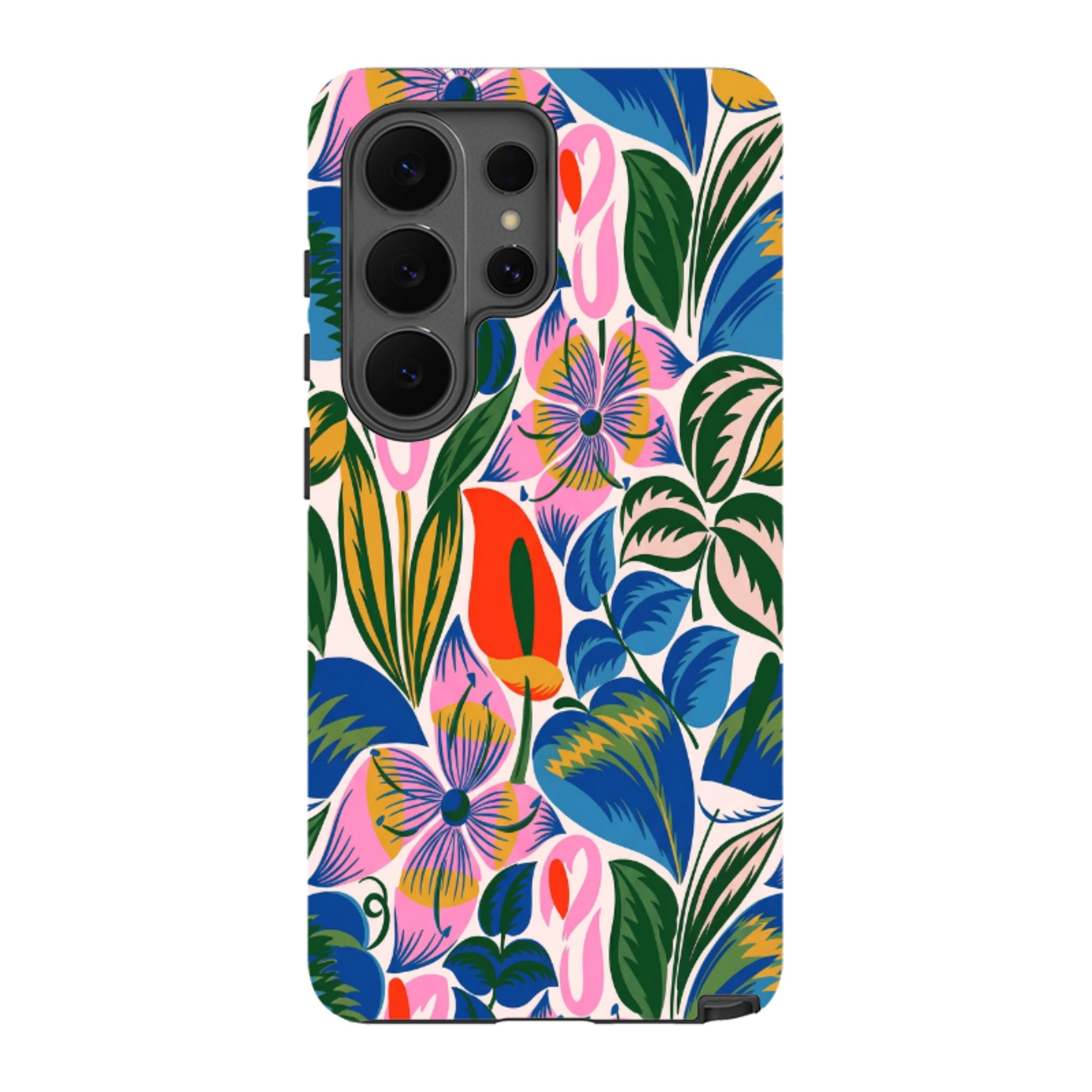 Samsung Tough Case - Retro Tropical Floral