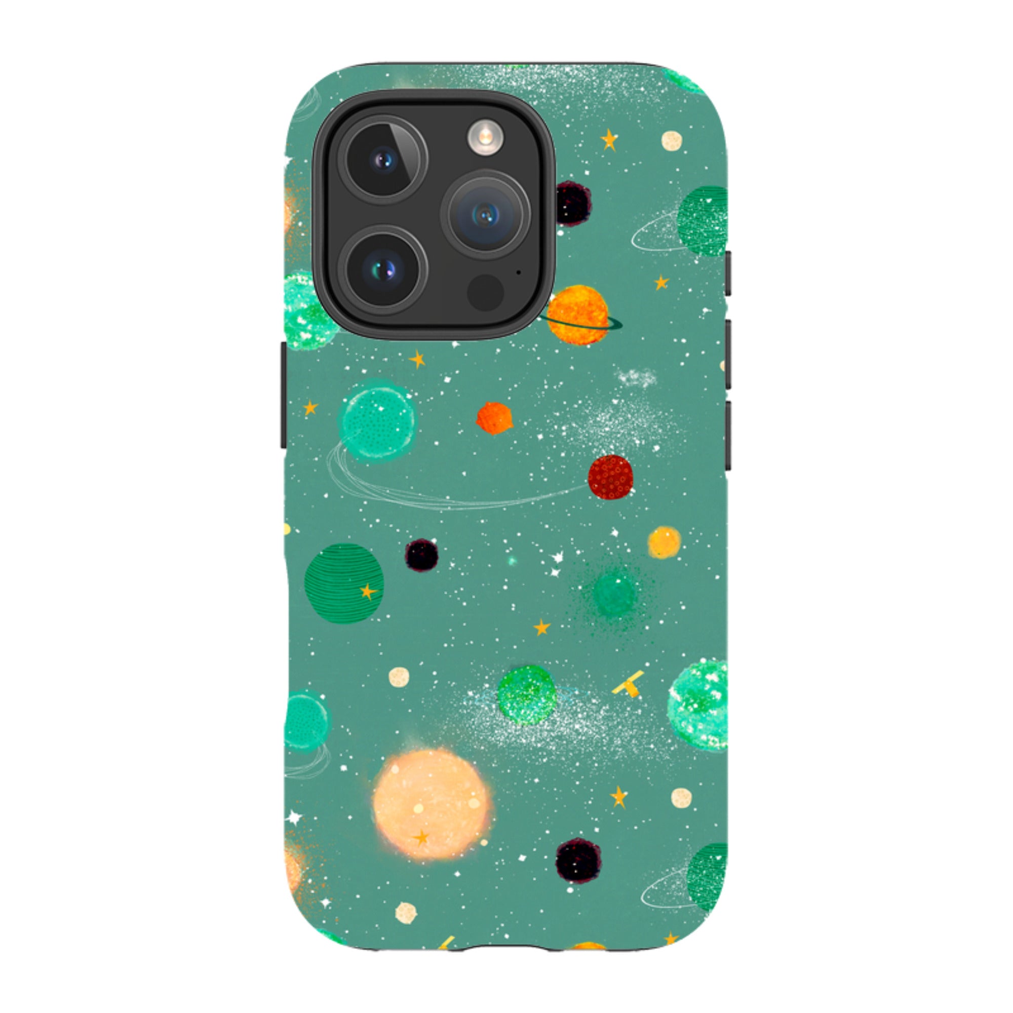 iPhone Tough Case - Far Far Away Green By Katherine Quinn