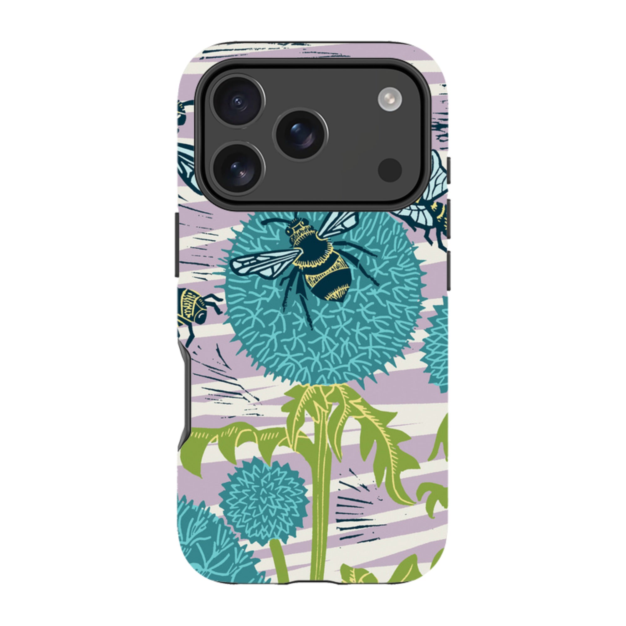 iPhone Tough Case - Pollinating Bees By Kate Heiss