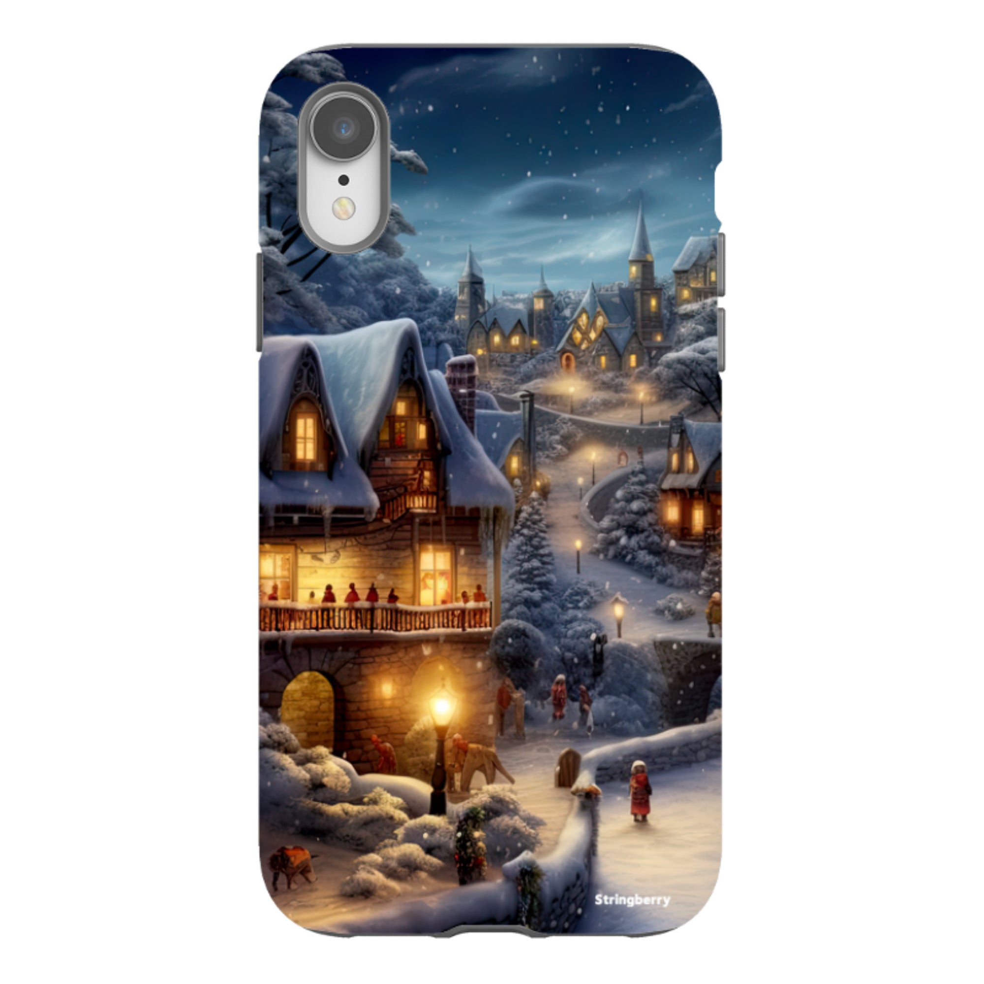 iPhone Tough Case - Scandinavian Winter Night