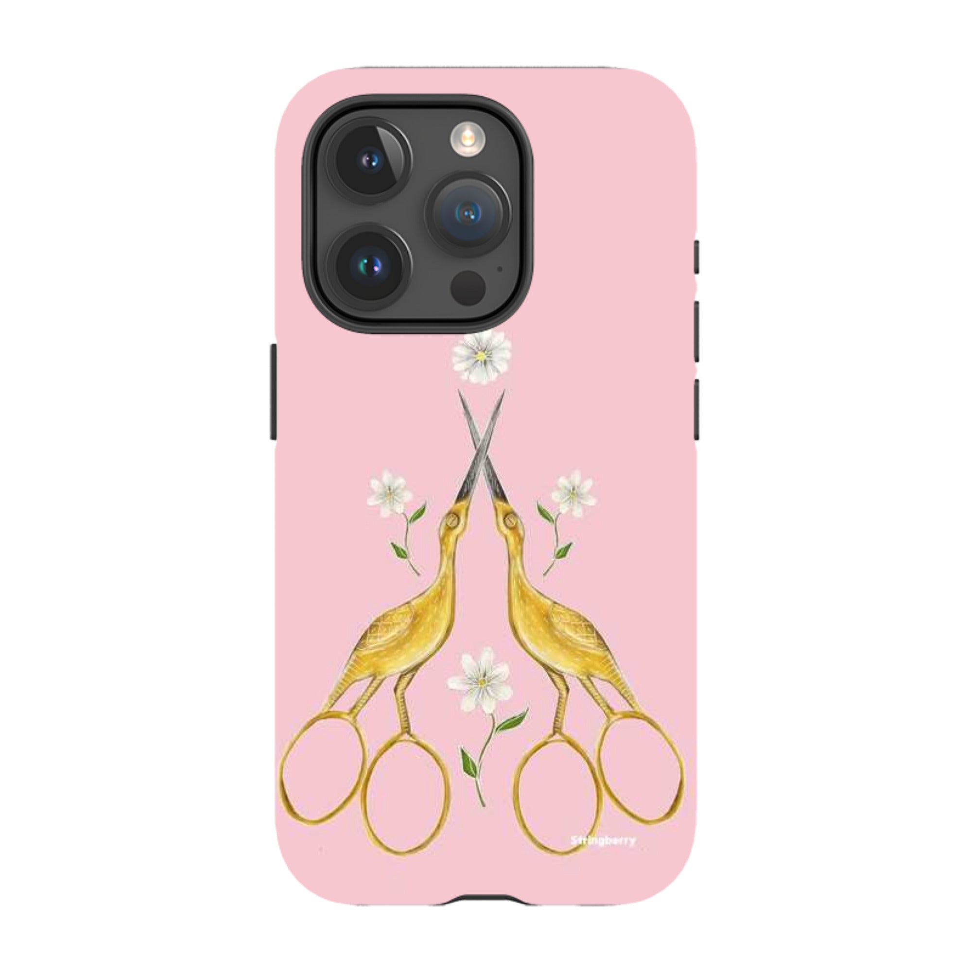 iPhone Tough Case - Heron Scissors By Catherine Rowe