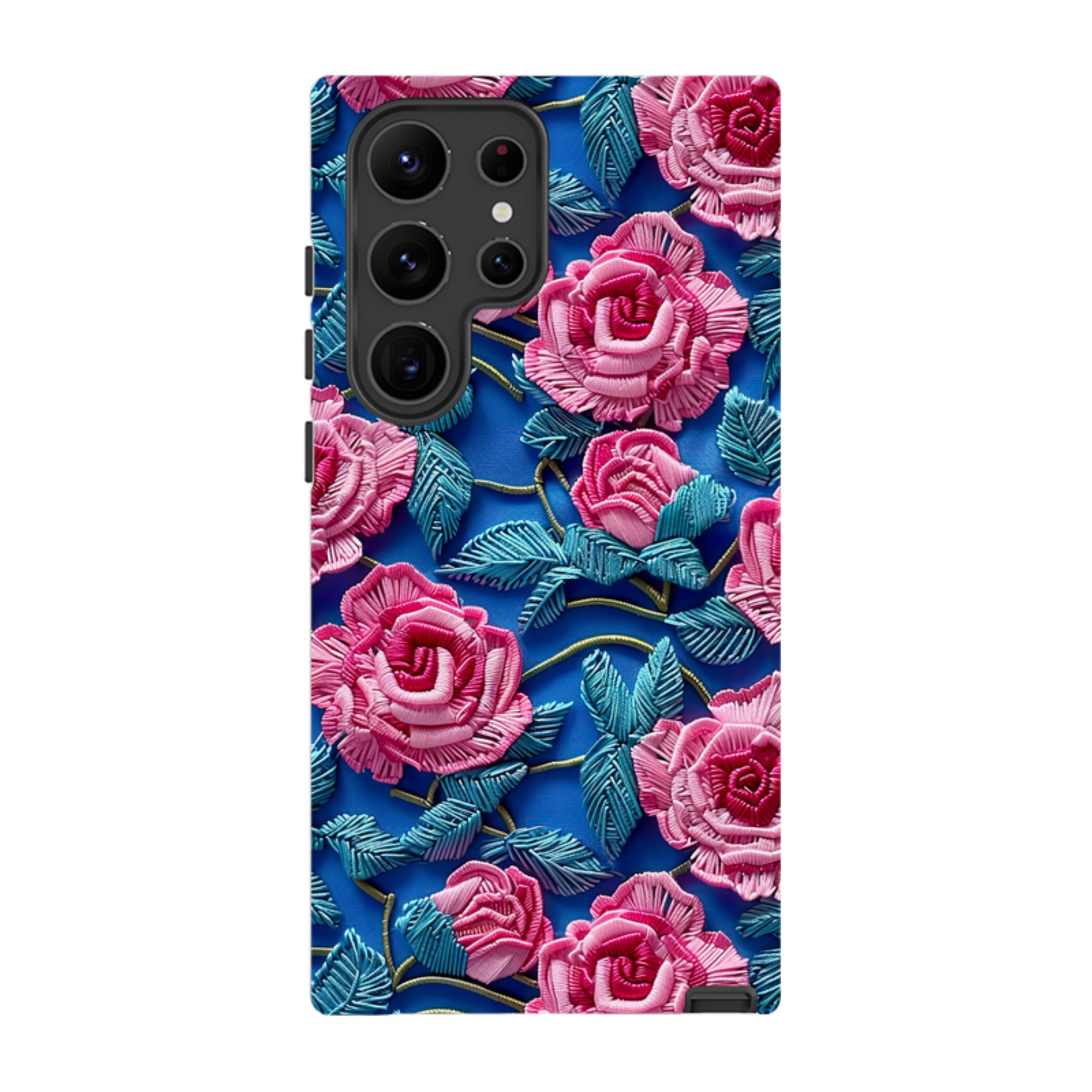 Samsung Tough Case - Blue Summer Roses