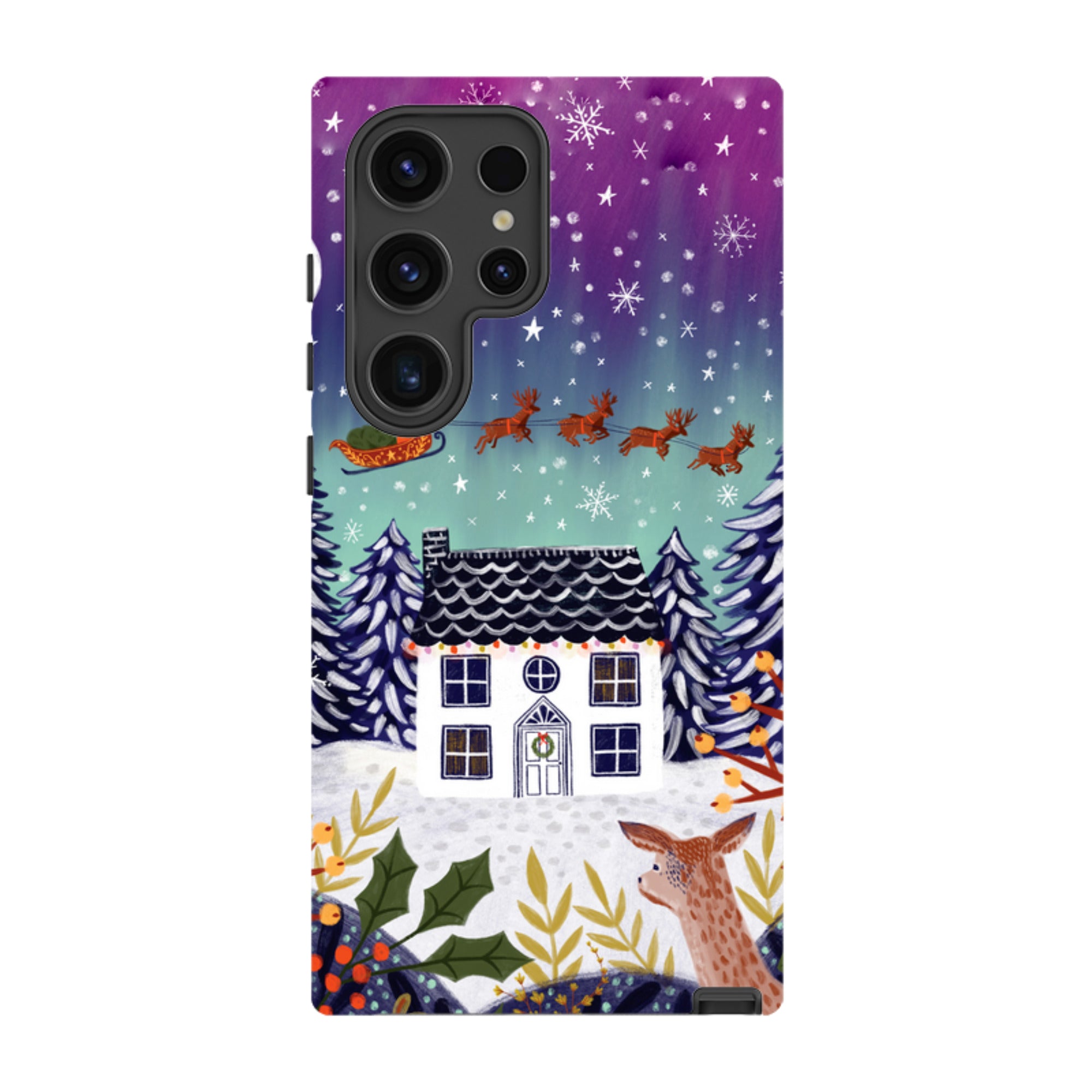Samsung Tough Case - Night Before Christmas By Lee Foster Wilson