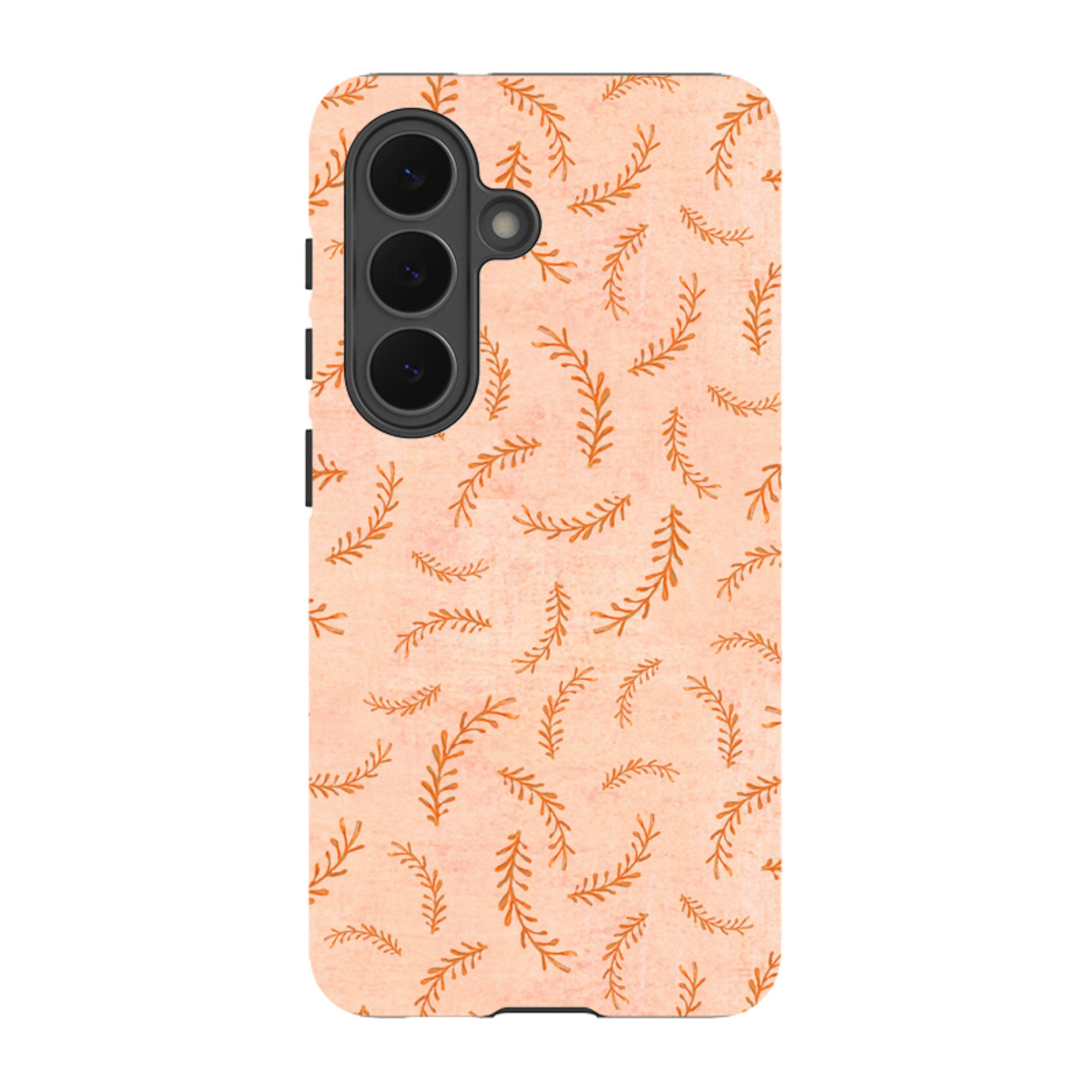 Samsung Tough Case - Feathers Pink By Katherine Quinn