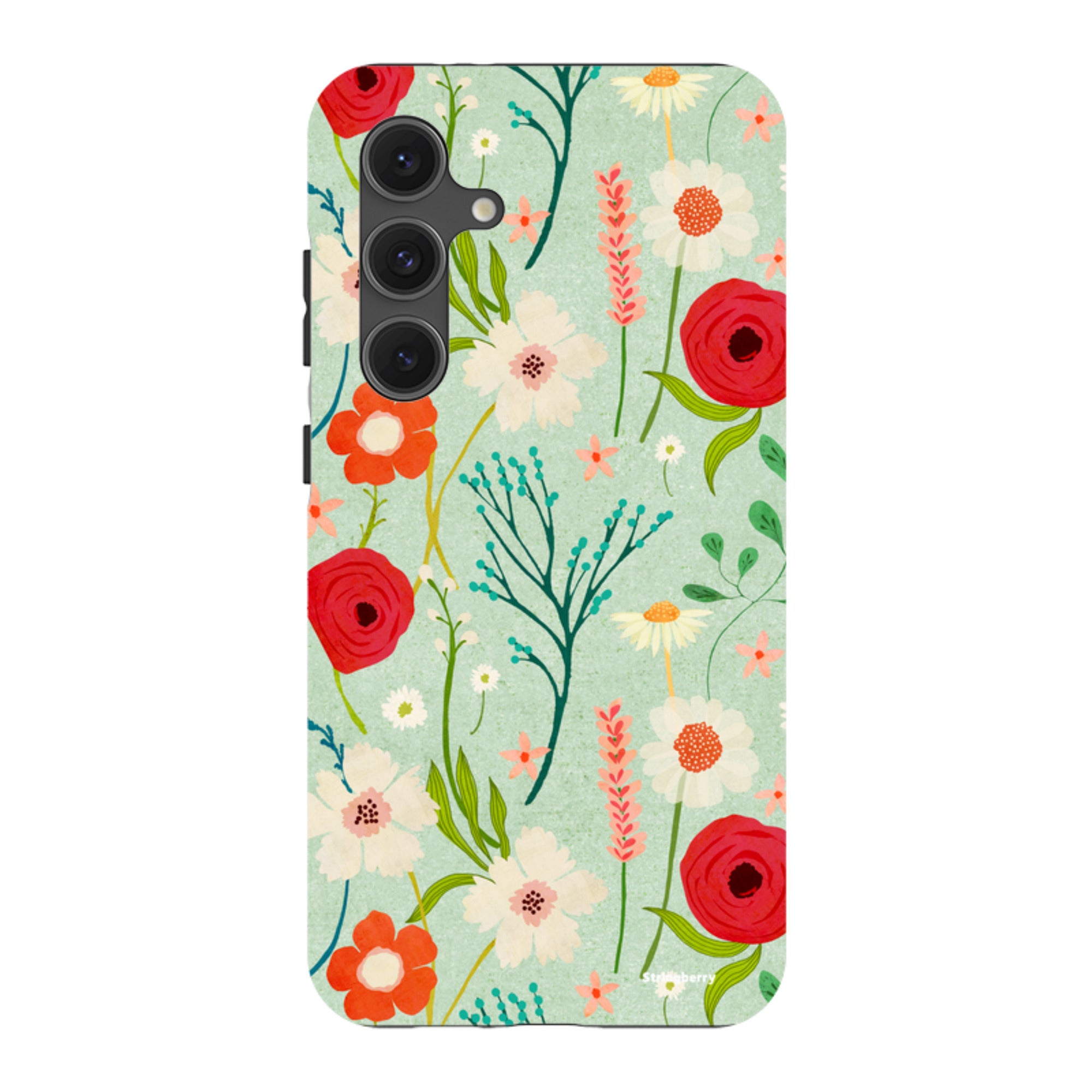 Samsung Tough Case - Floral By Katherine Quinn