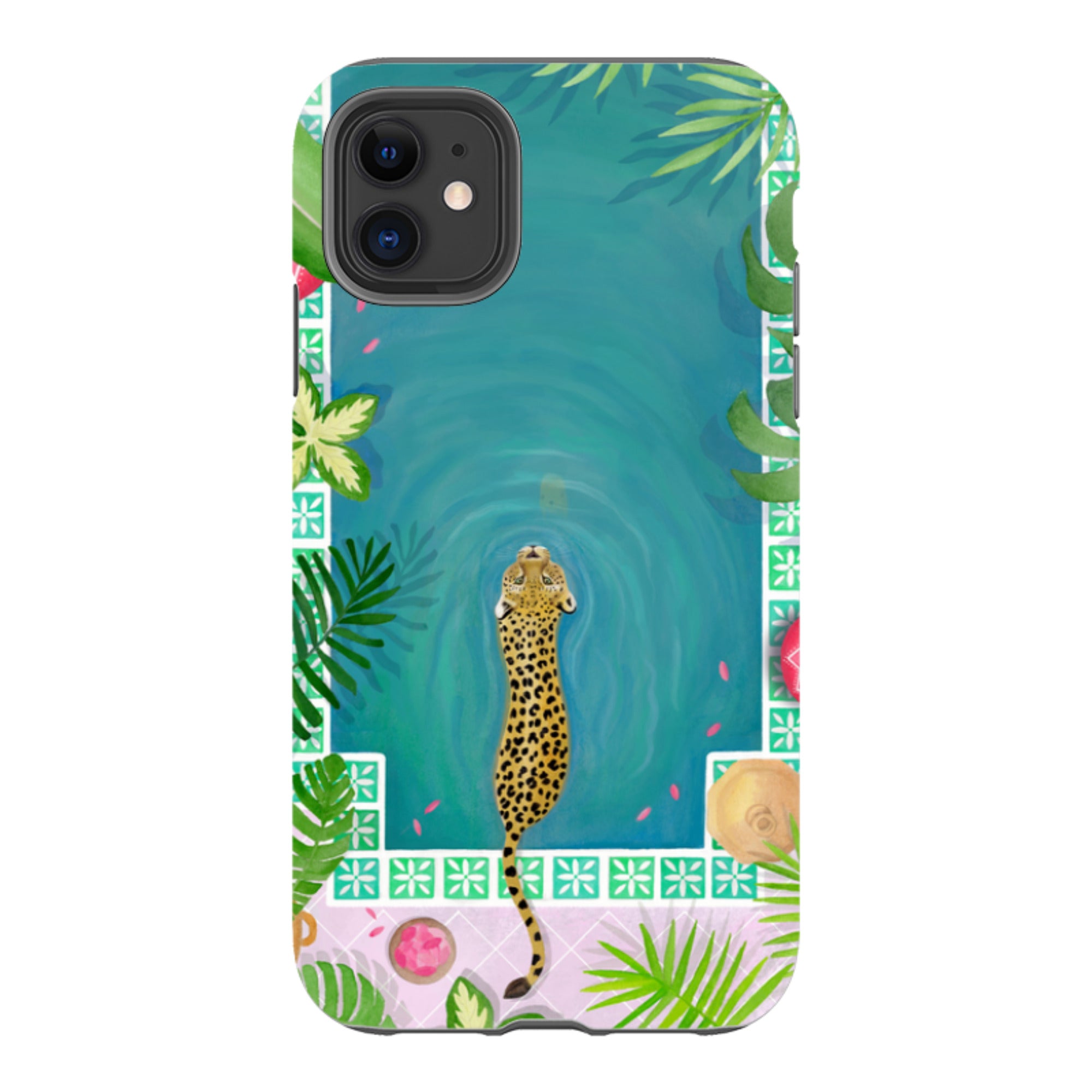 iPhone Case - Morocco Pool Leopard By Bex Parkin
