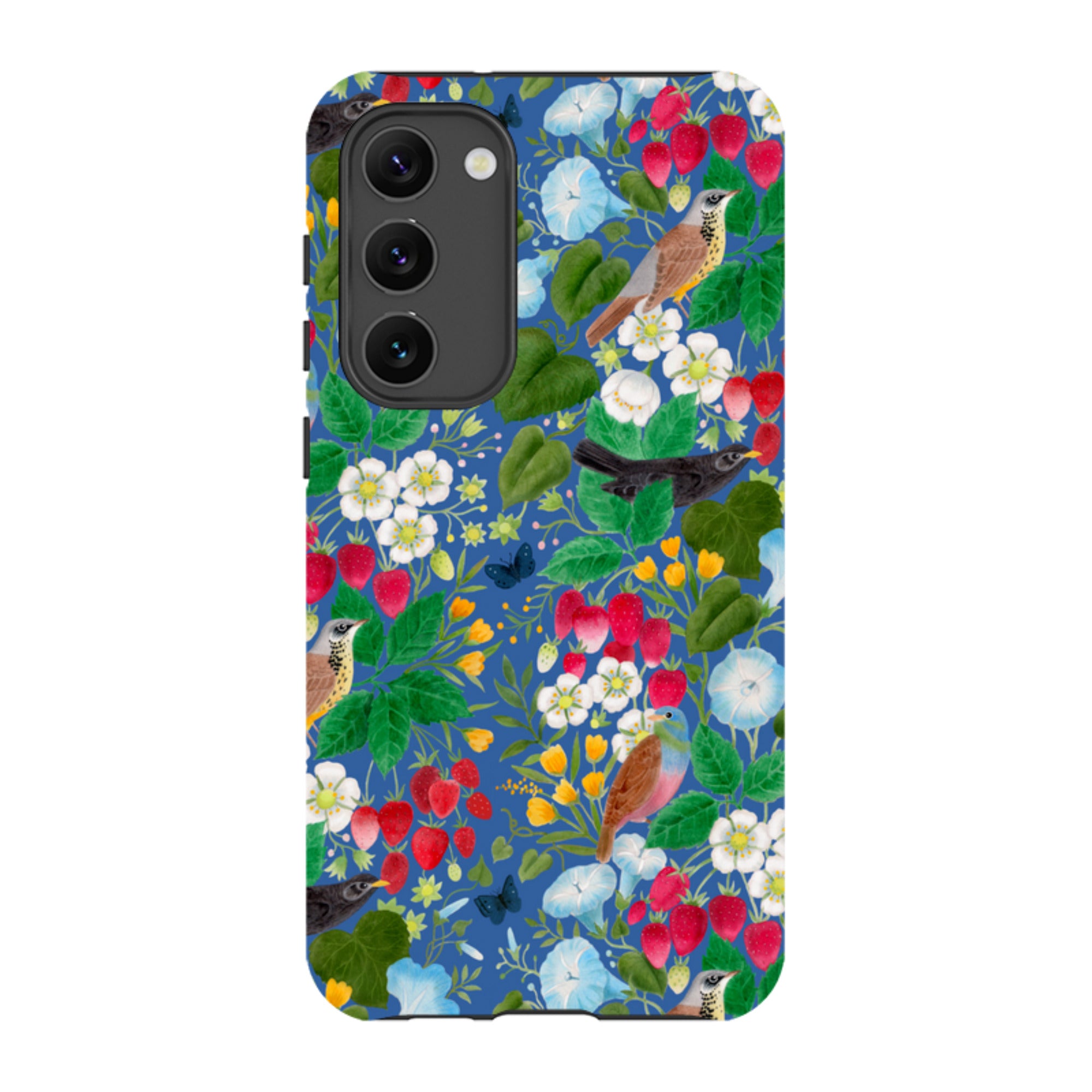 Samsung Tough  Case - Strawberry Thief By Bex Parkin