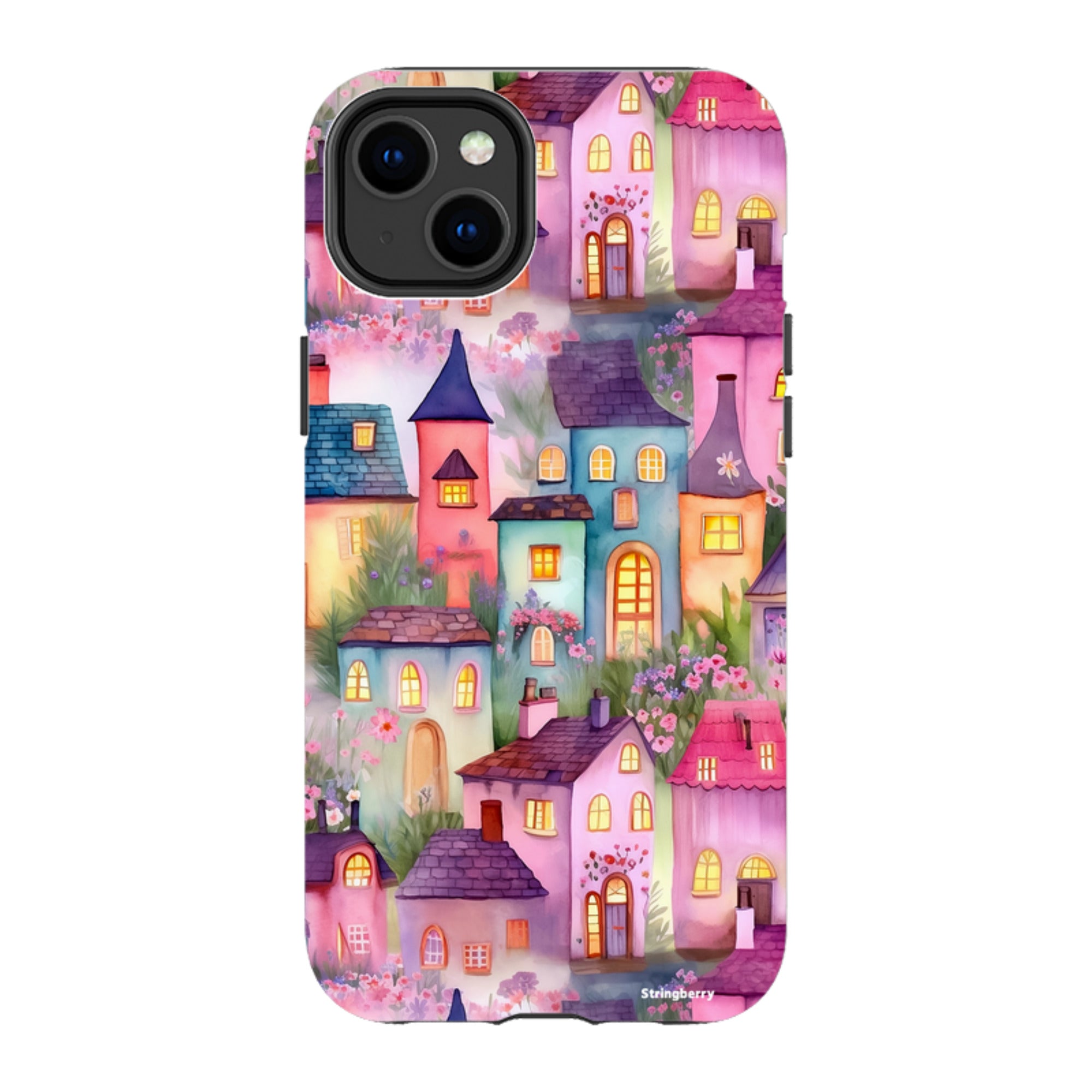 iPhone Tough Case - Fairy Houses