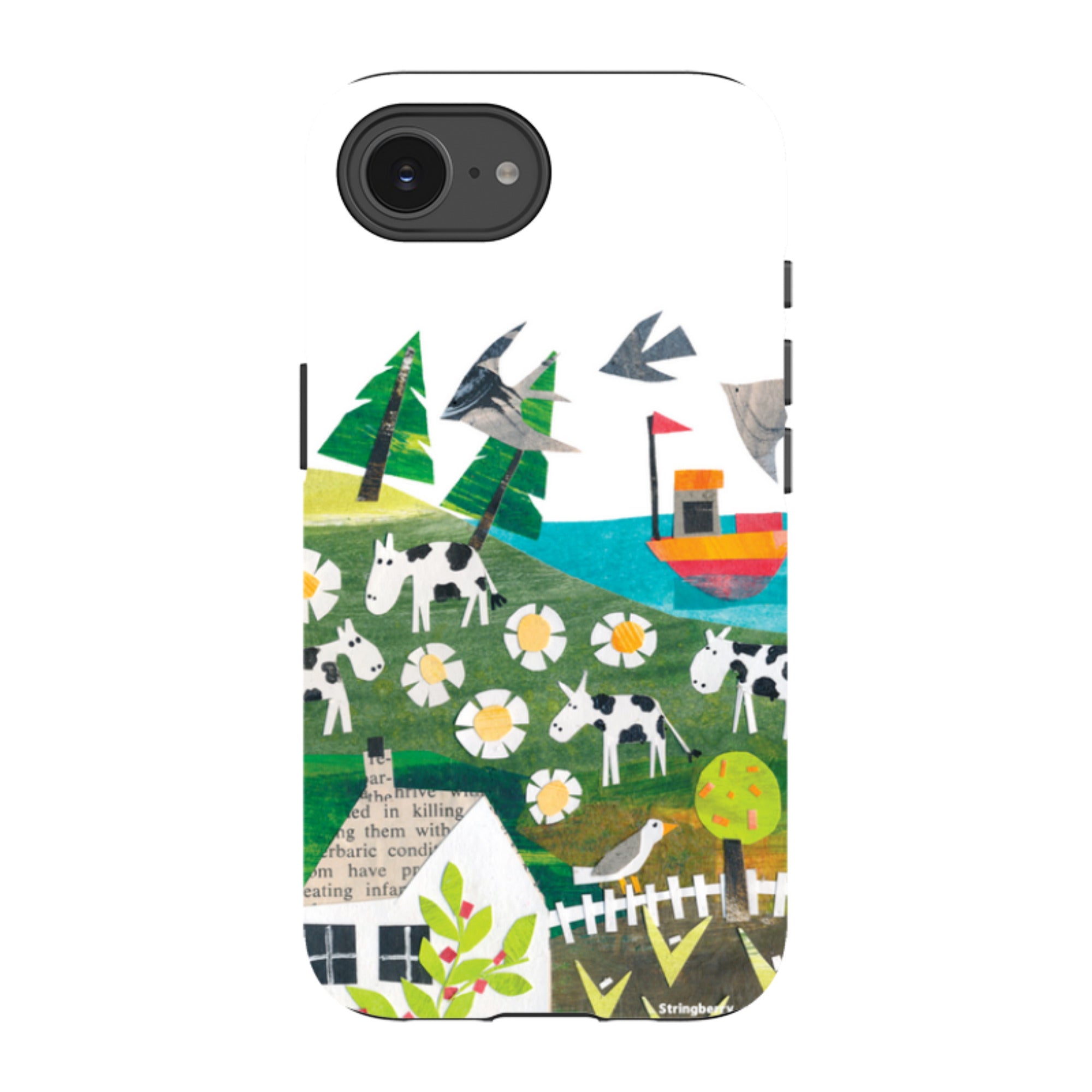 iPhone Tough Case - Countryscape VII By Tracey English