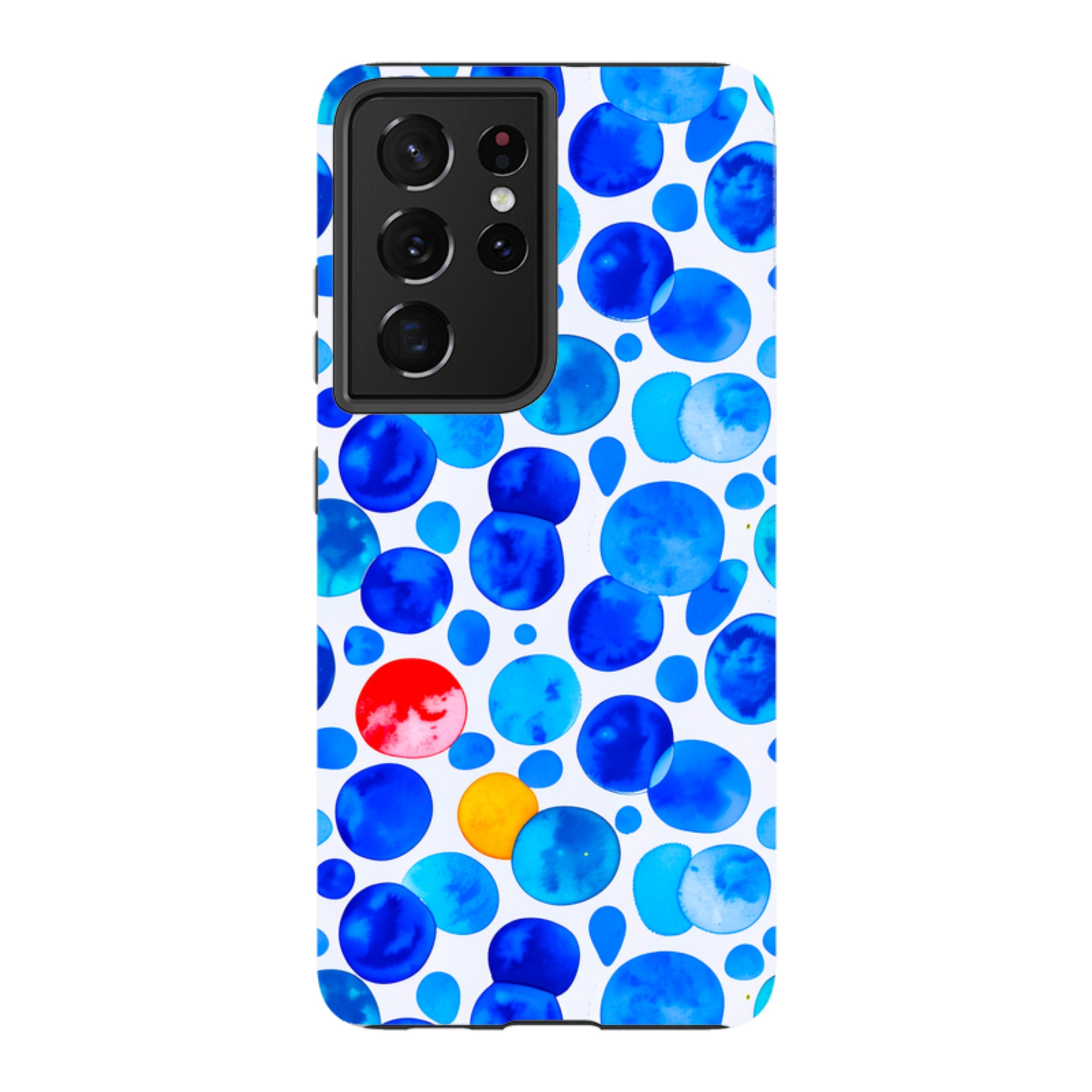 Samsung Tough  Case - Blue Moon Polka
