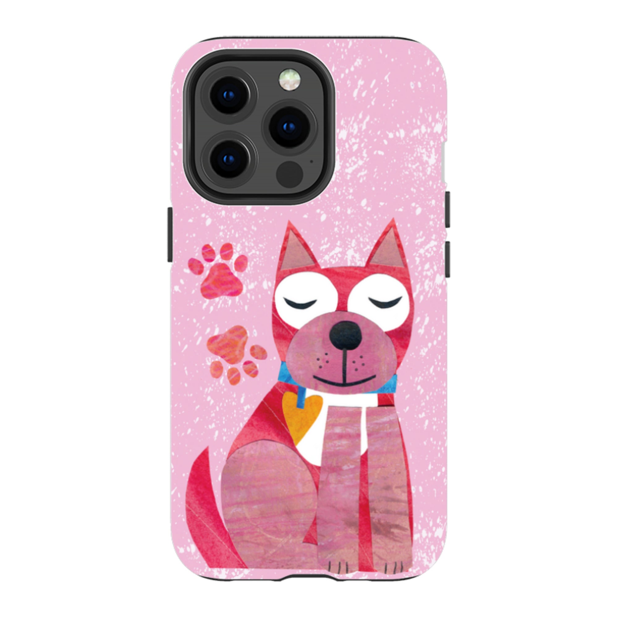 iPhone MagSafe Tough Case - Dog With Heart By Tracey English