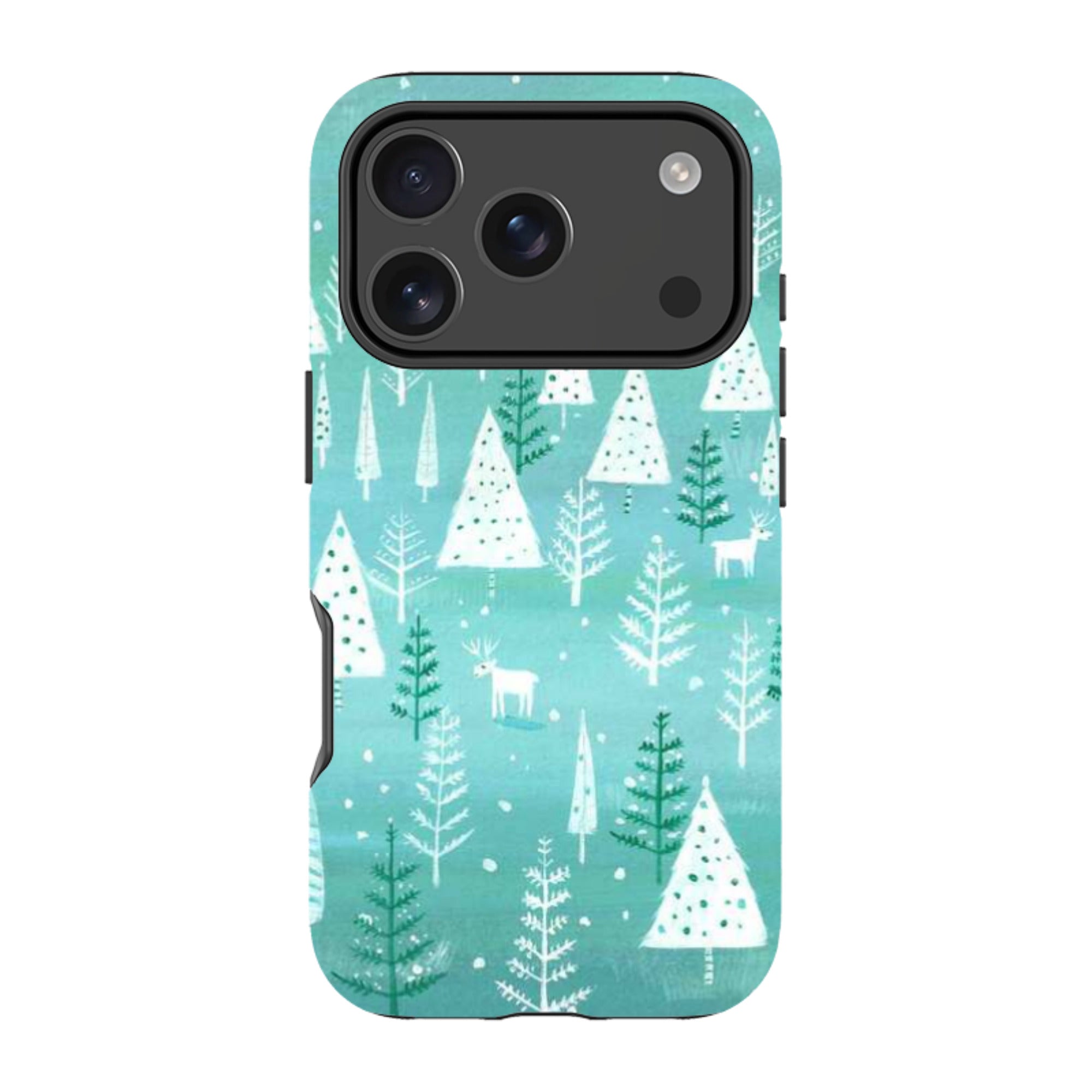 iPhone MagSafe Tough Case - Teal Tundra By Mary Stubberfield