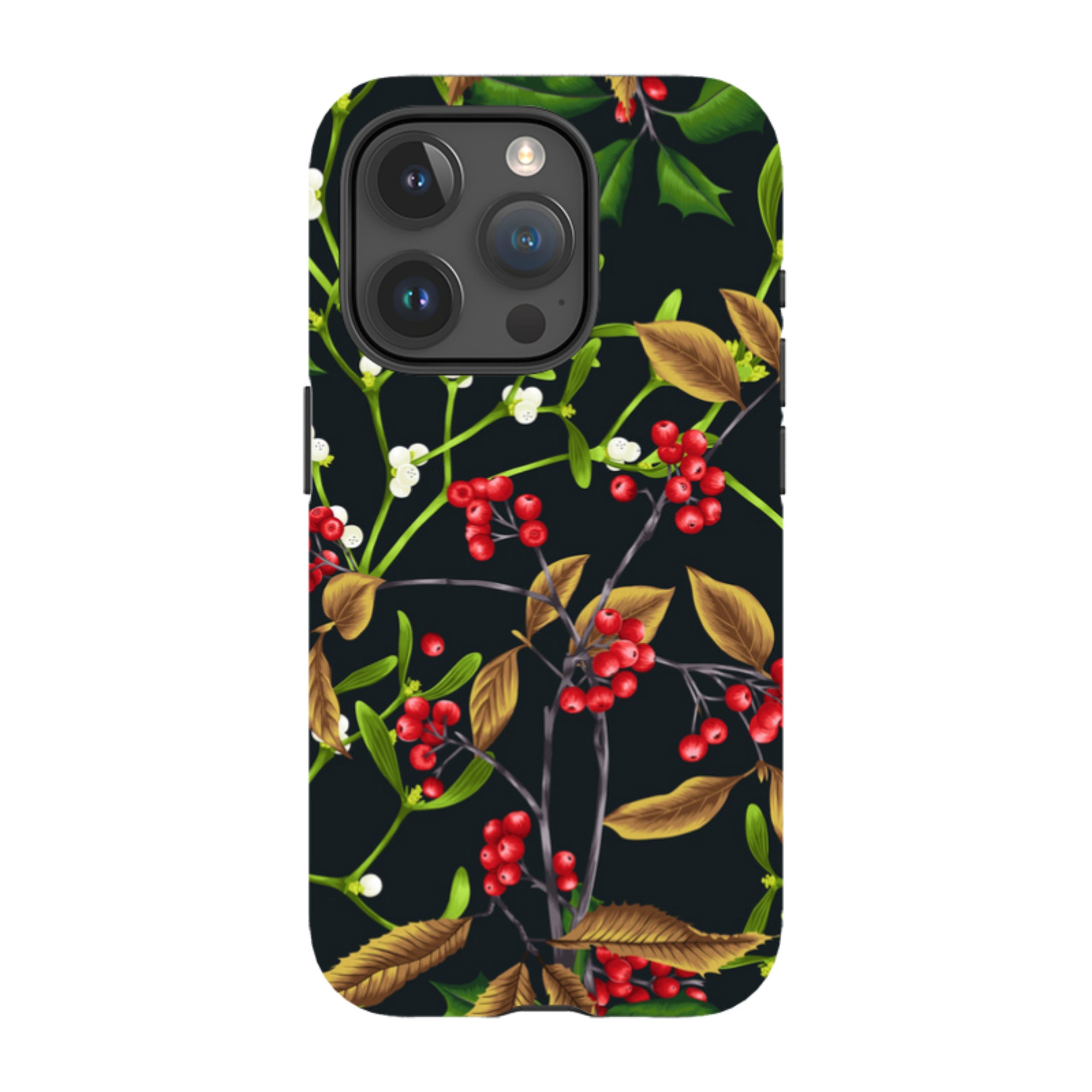 iPhone Tough Case - Magical Xmas Black