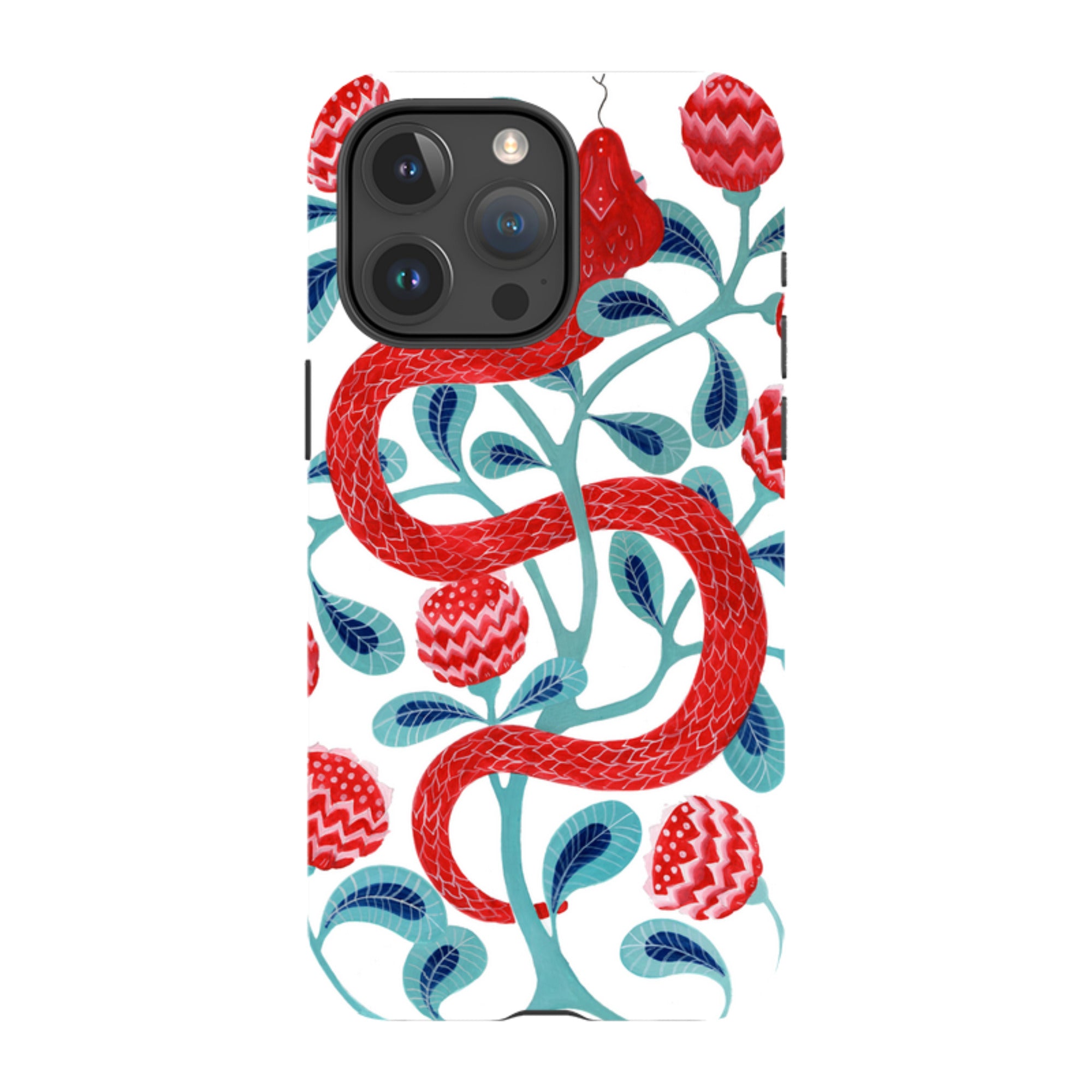 iPhone MagSafe Tough Case - Redsnake By Bex Parkin